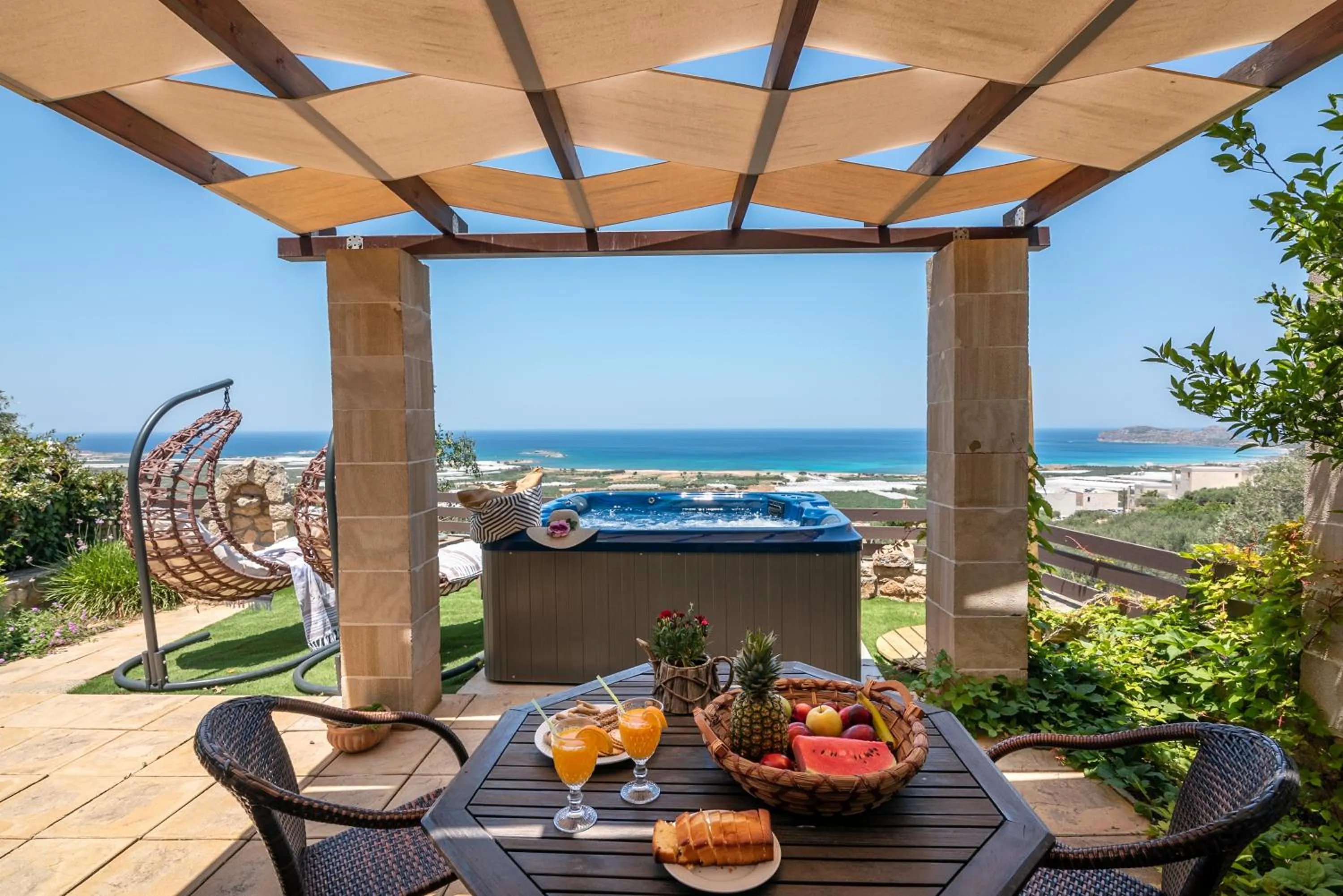Patio in The Stonemade Houses