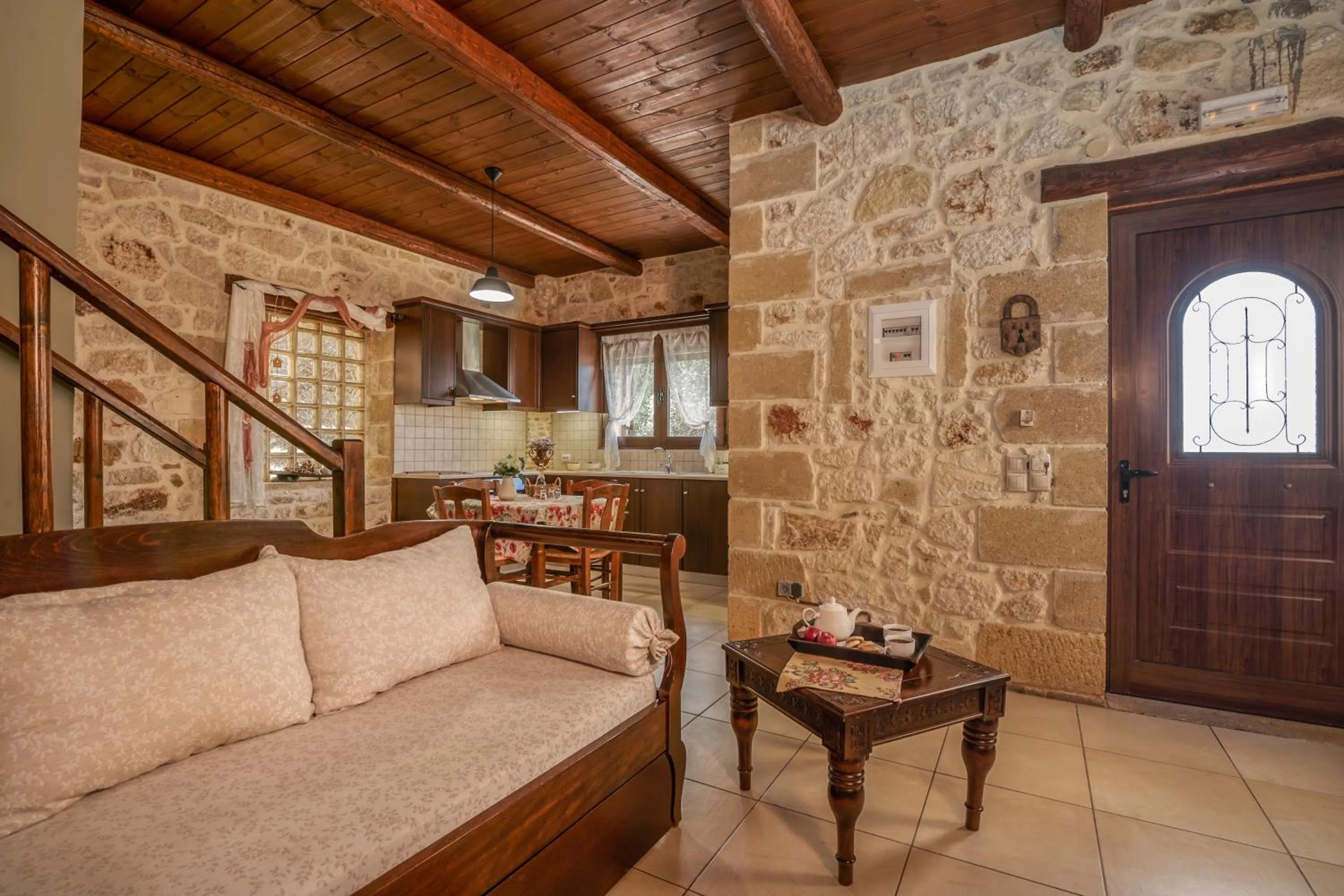 Seating area in The Stonemade Houses