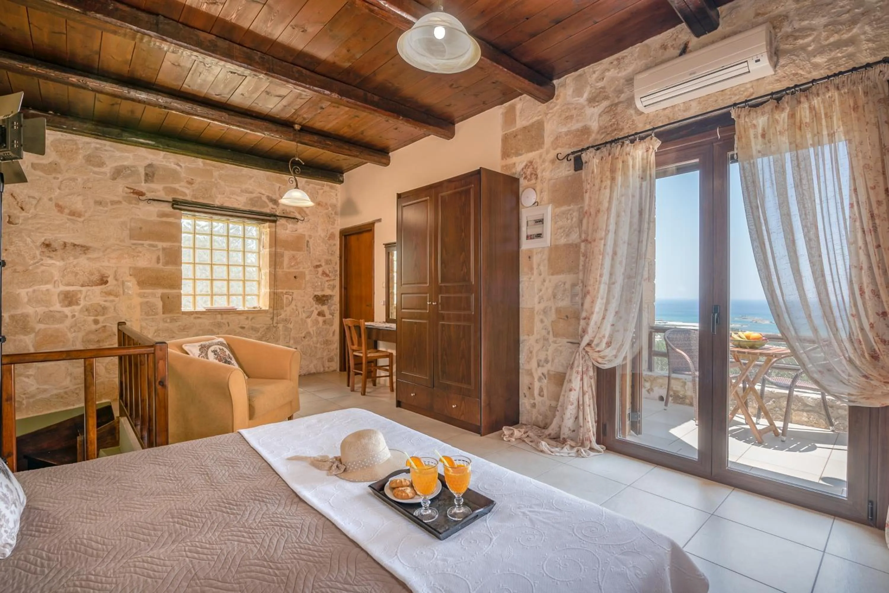 Bedroom in The Stonemade Houses