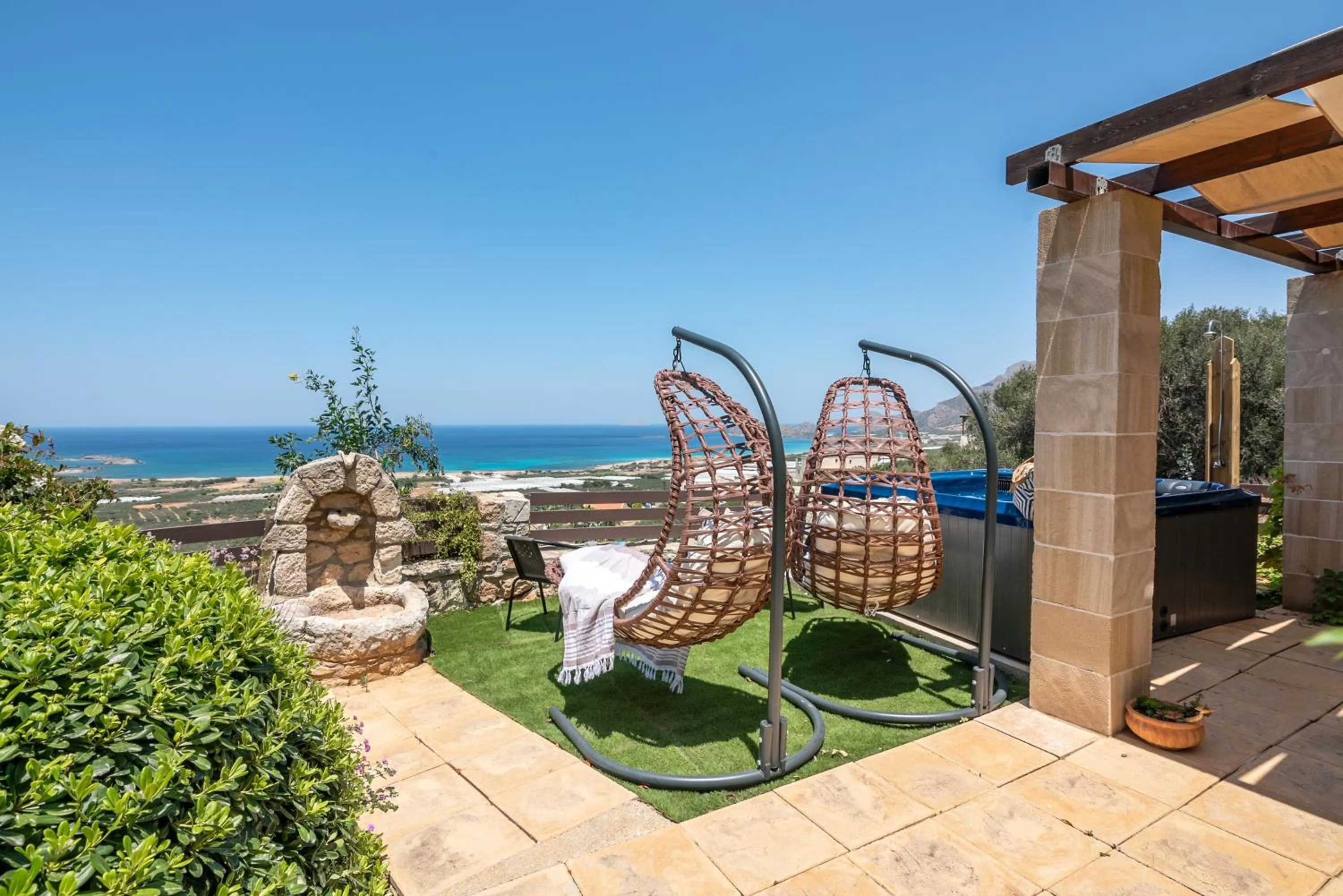 Patio in The Stonemade Houses