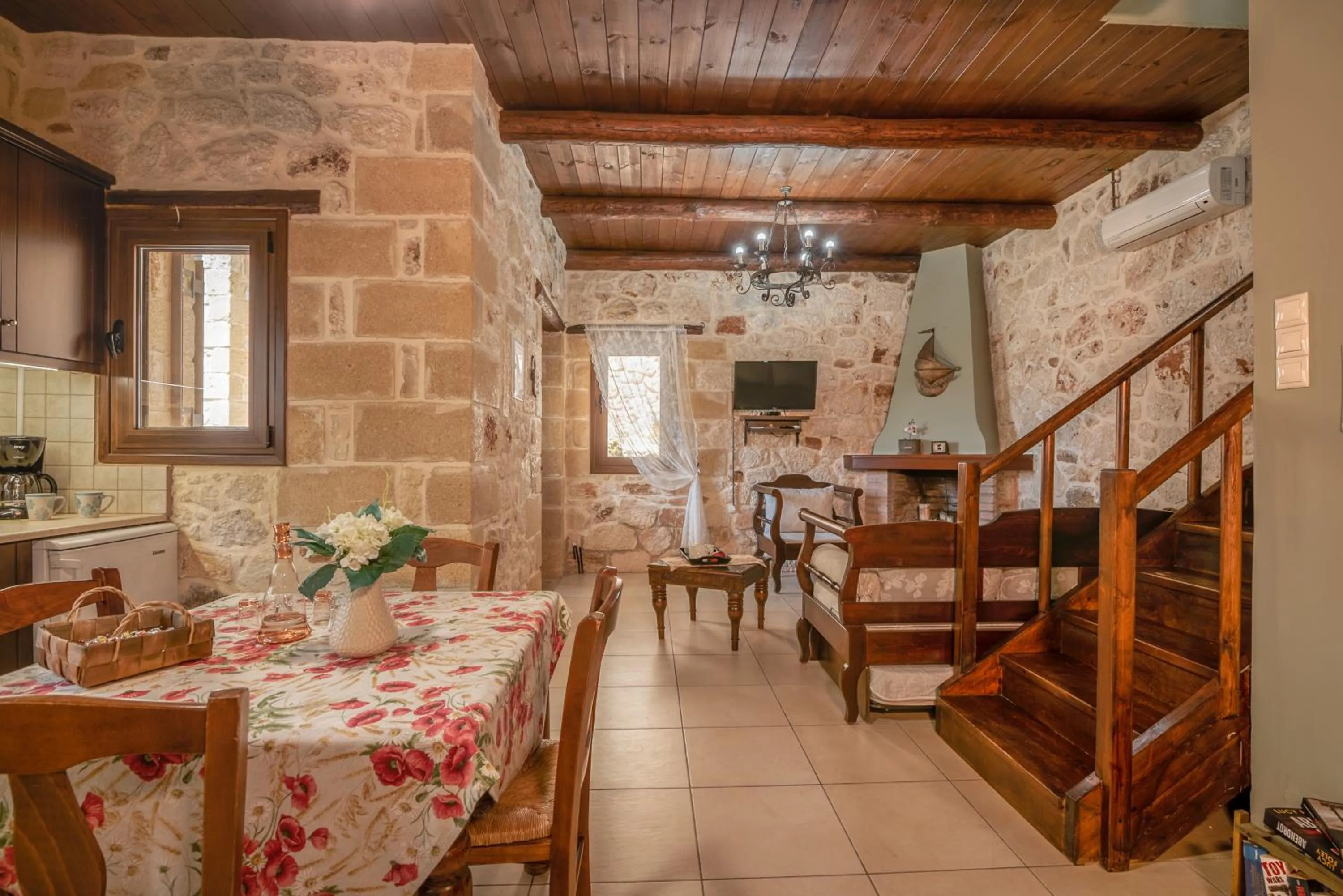 Seating area in The Stonemade Houses