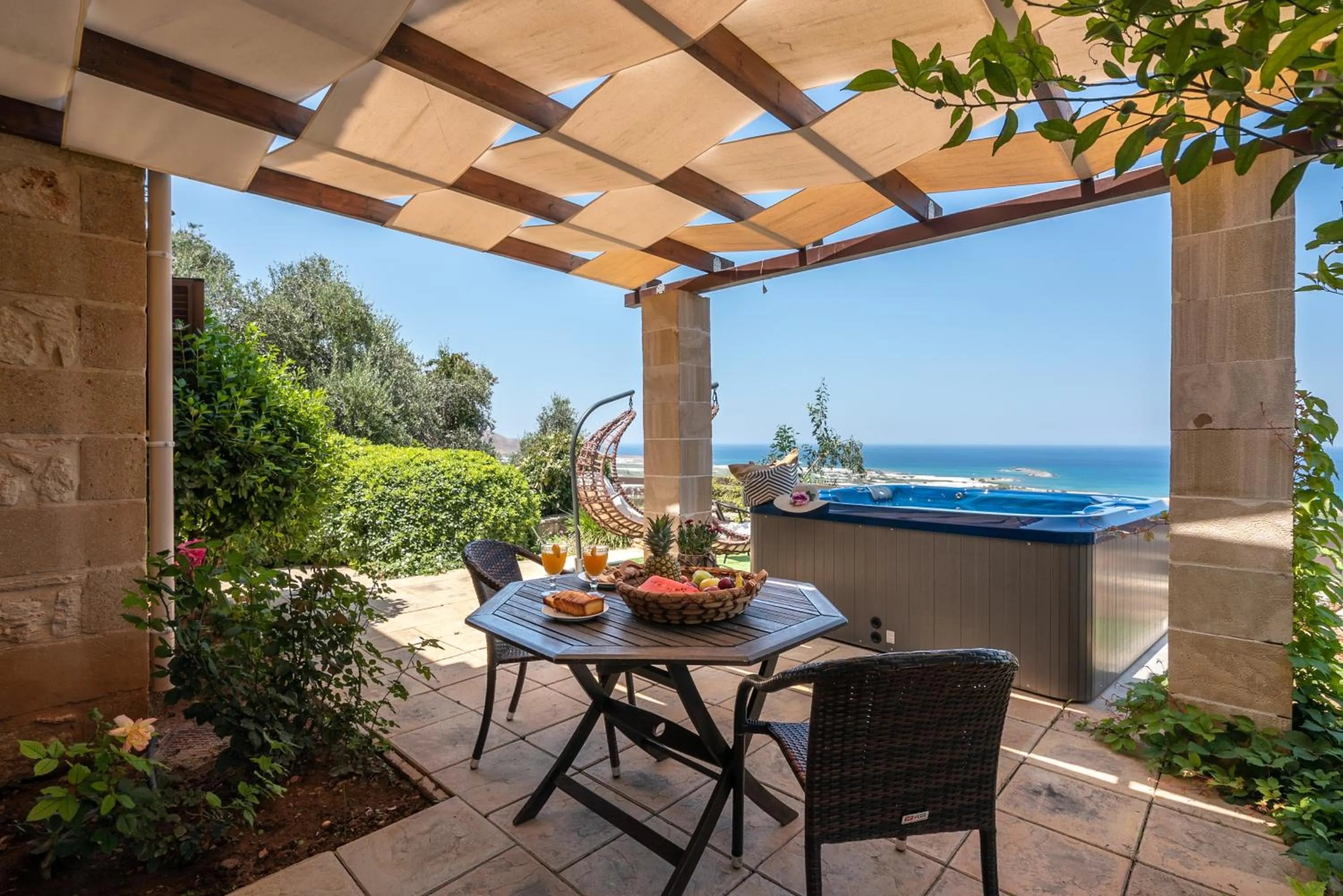 Patio in The Stonemade Houses
