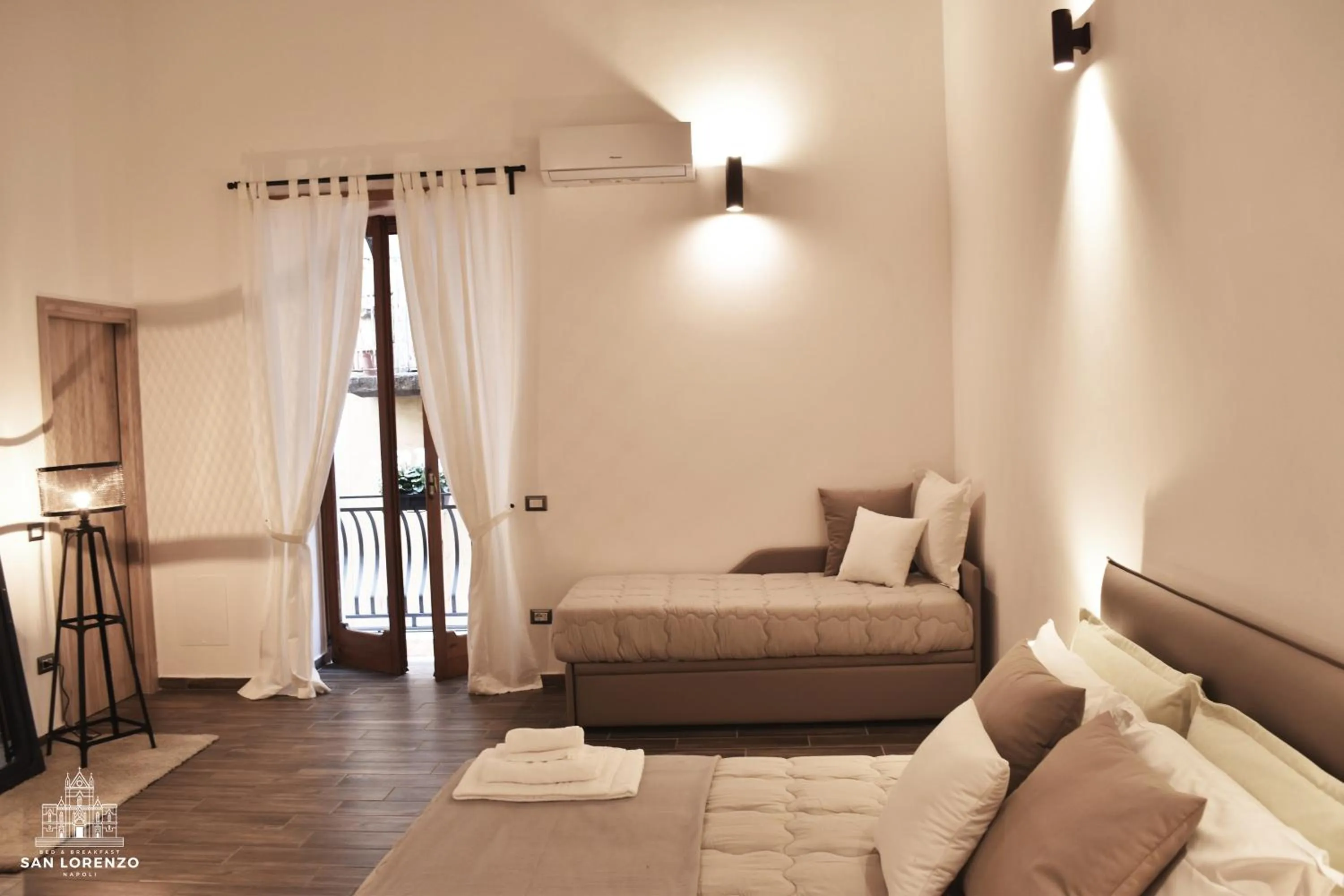 Bed in San Lorenzo's home