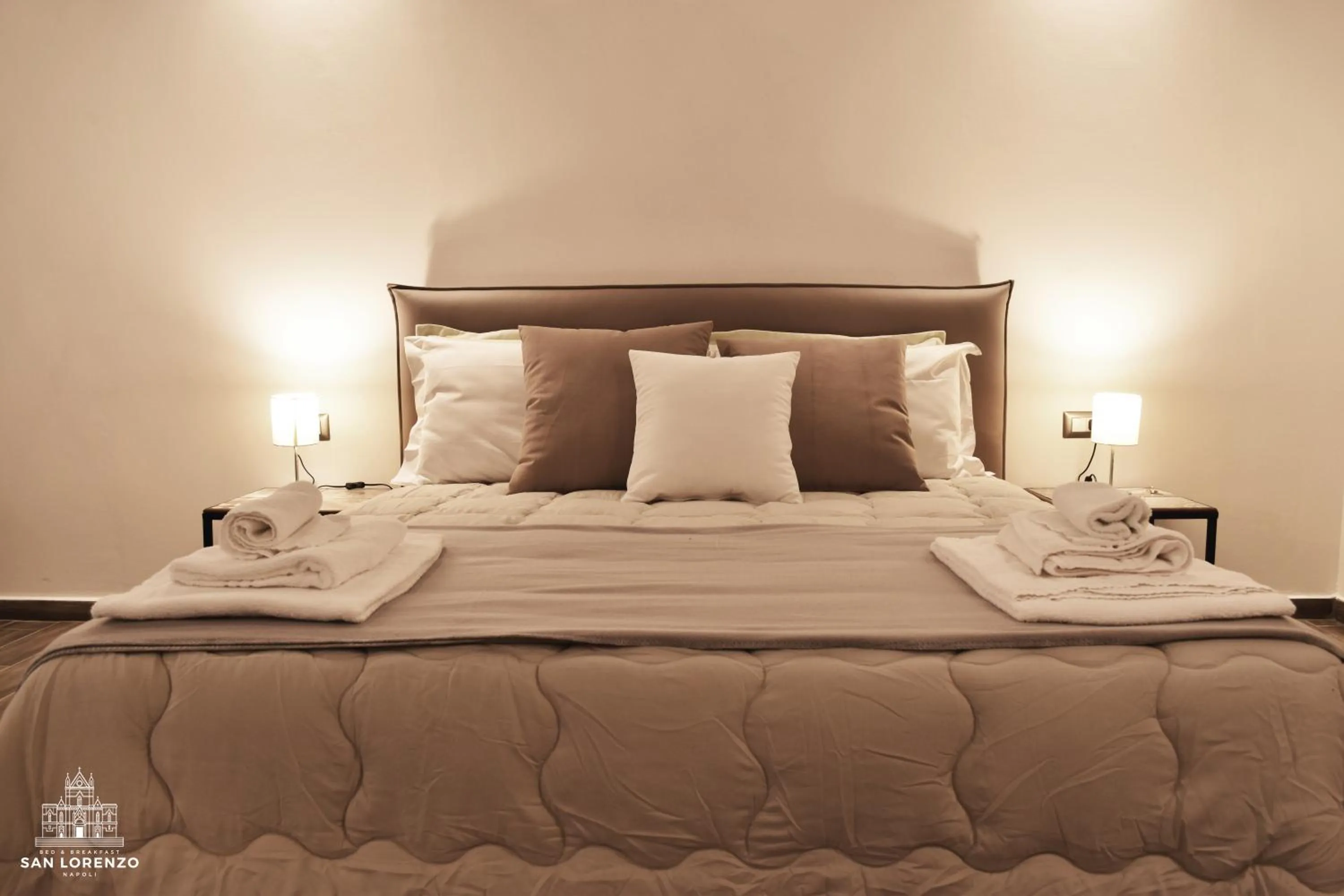 Bed in San Lorenzo's home