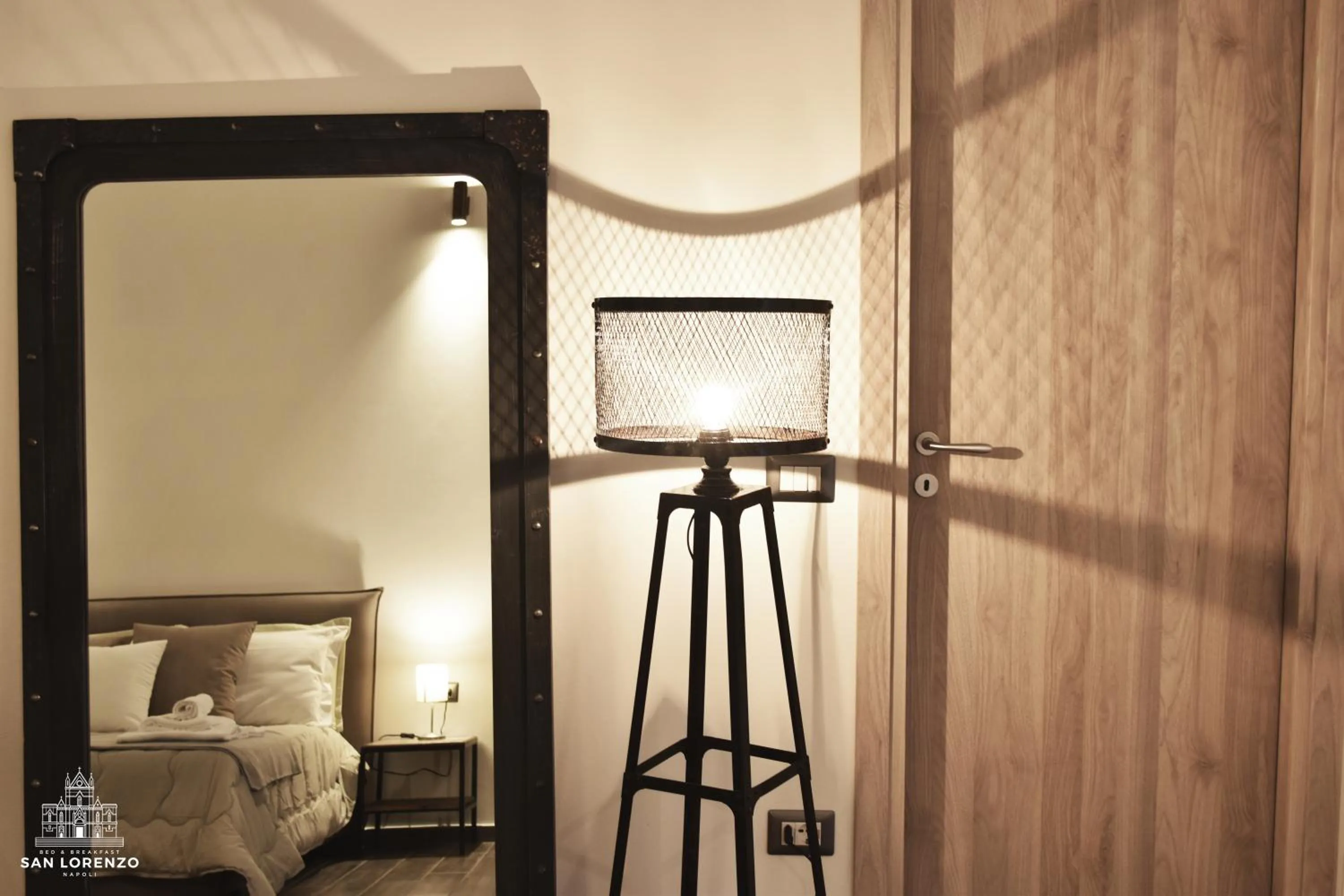 Bed in San Lorenzo's home