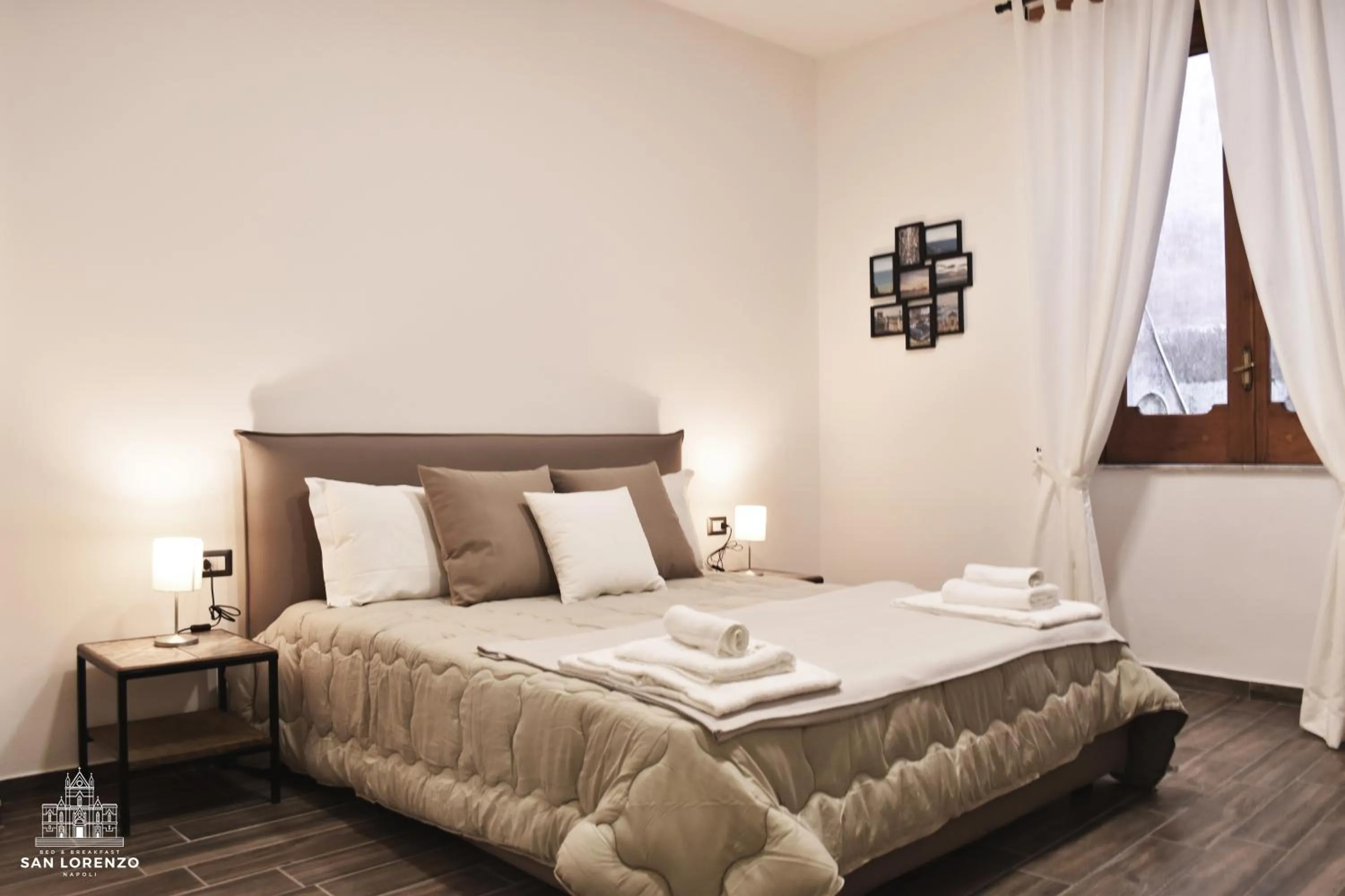 Bed in San Lorenzo's home