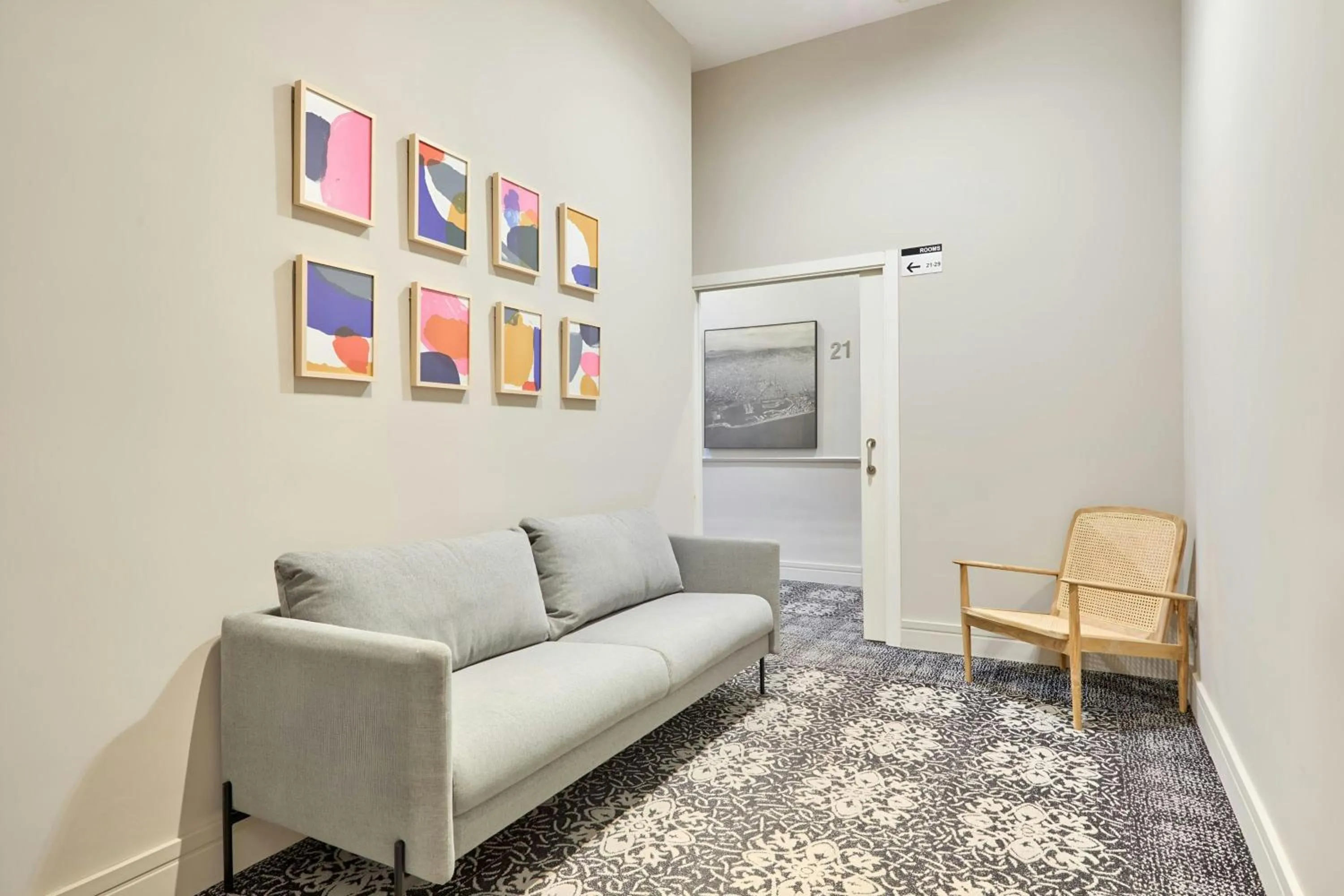 Lobby or reception in Hotel Vasanta