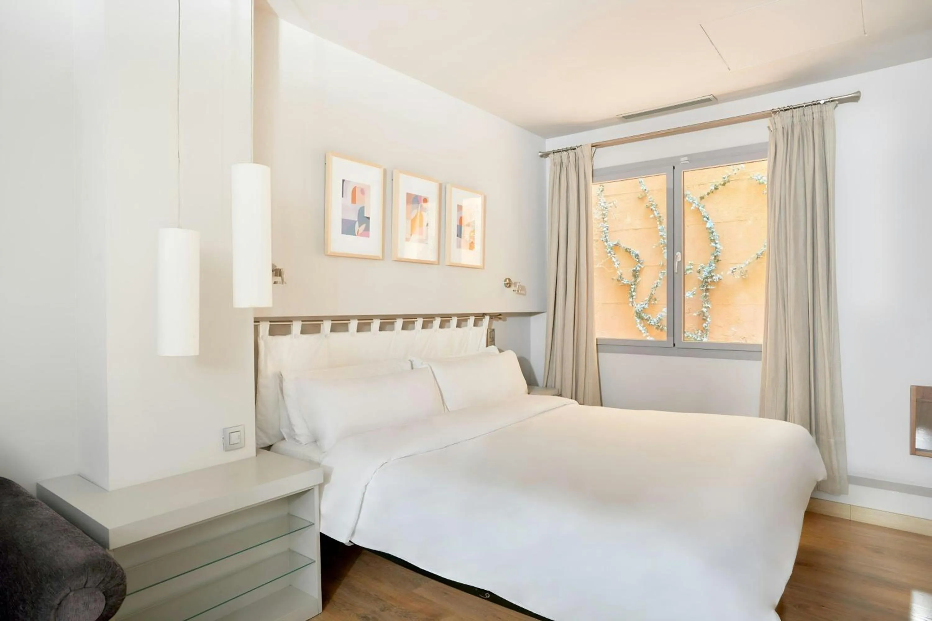 Bedroom, Bed in Hotel Vasanta