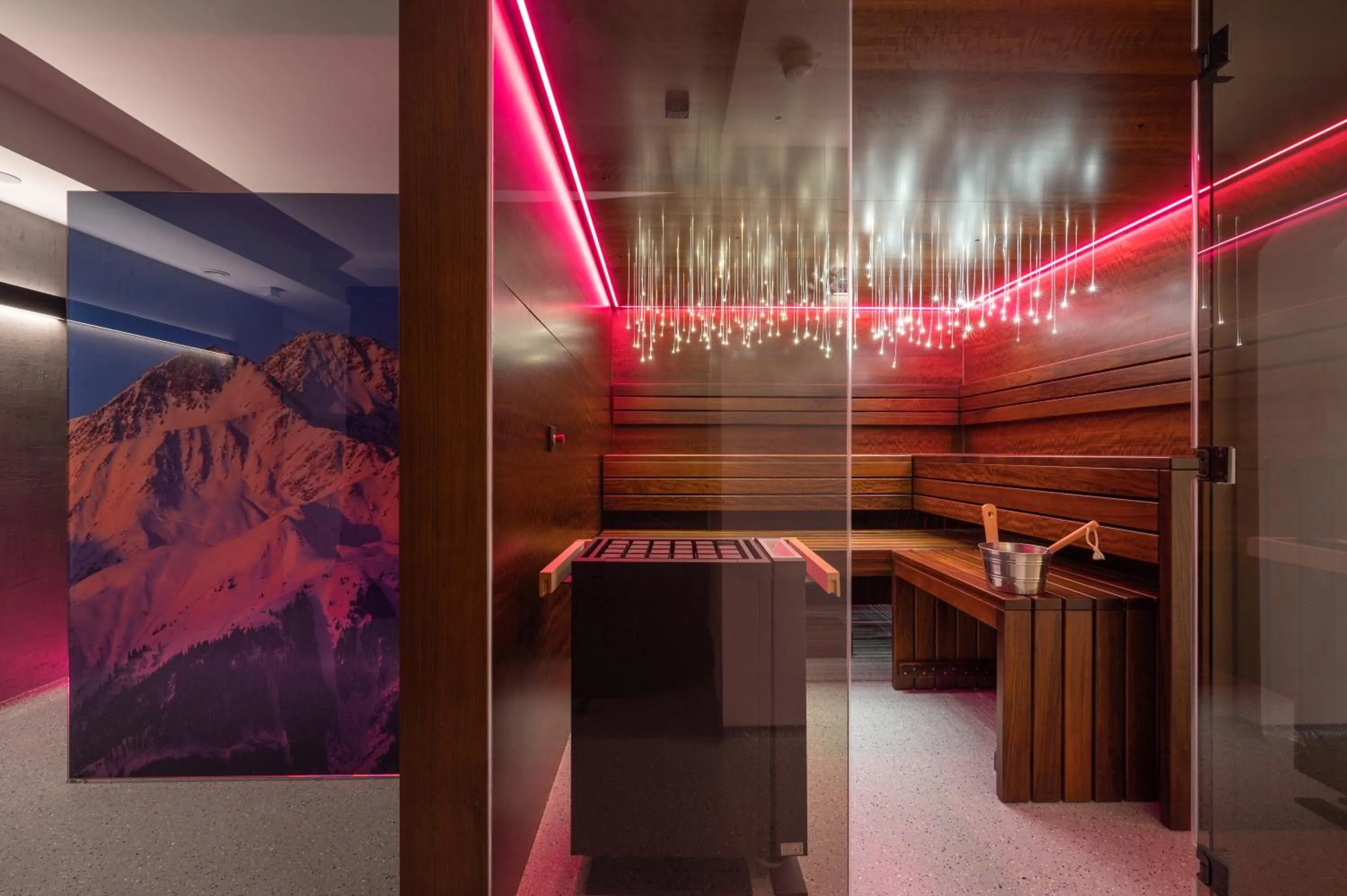 Spa and wellness centre/facilities in Appartements zur Sonne