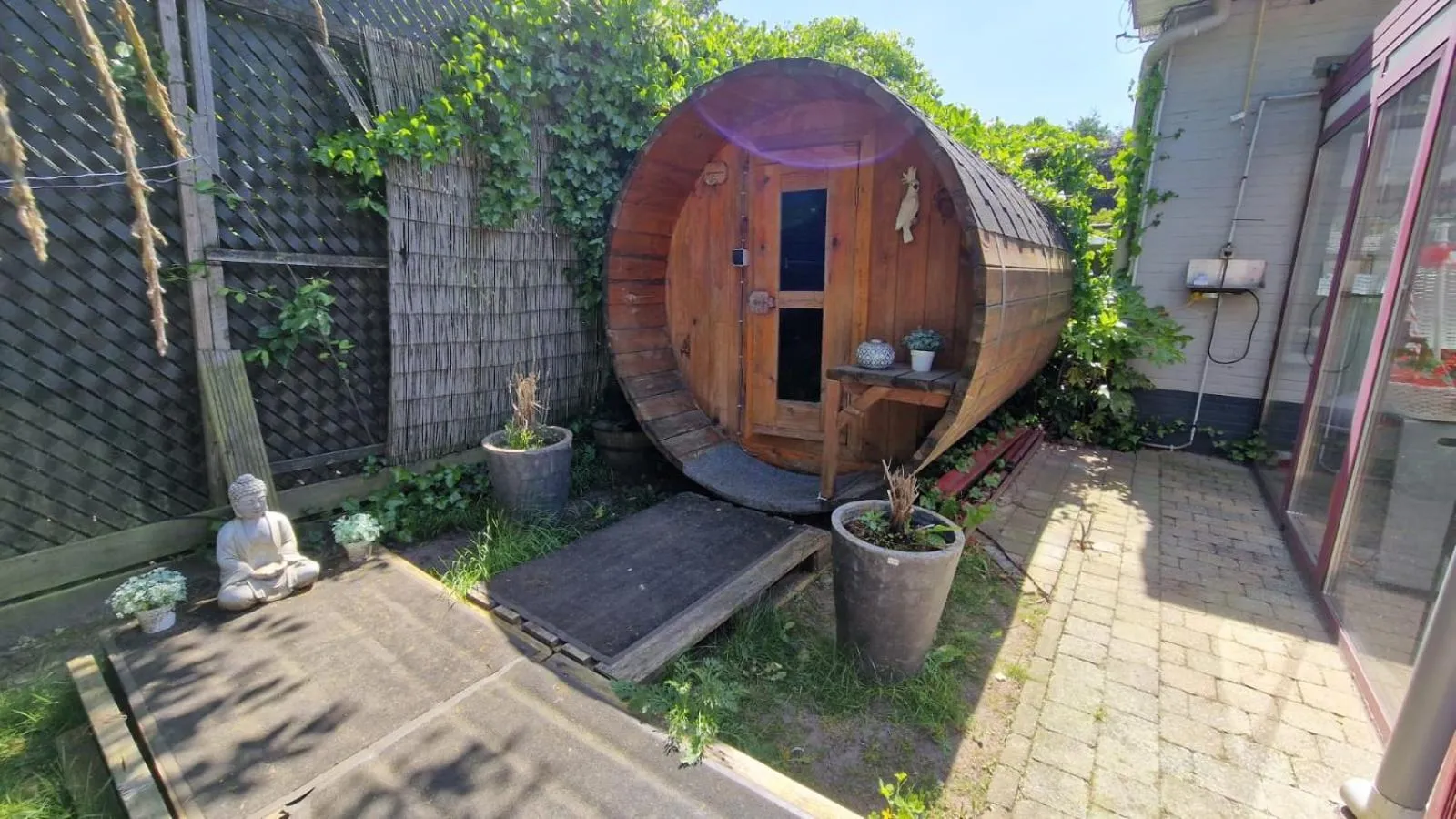 Sauna in B&B Lazy Life