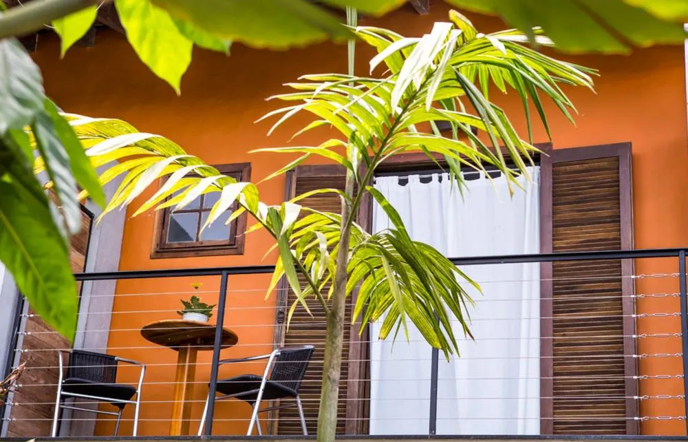 Balcony/Terrace in Pousada Armação de Camburi