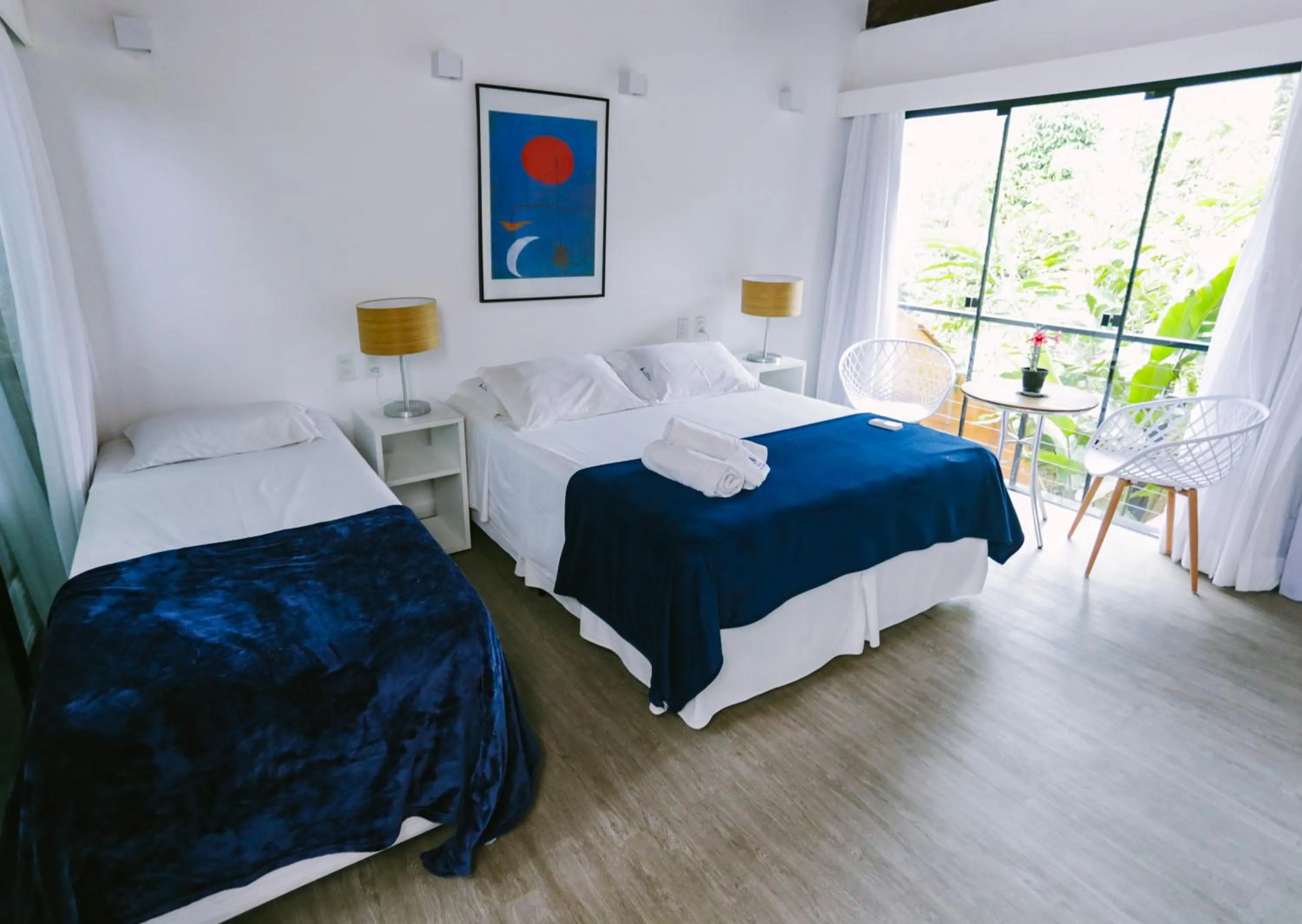Bedroom, Bed in Pousada Armação de Camburi