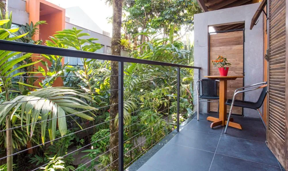 Balcony/Terrace in Pousada Armação de Camburi