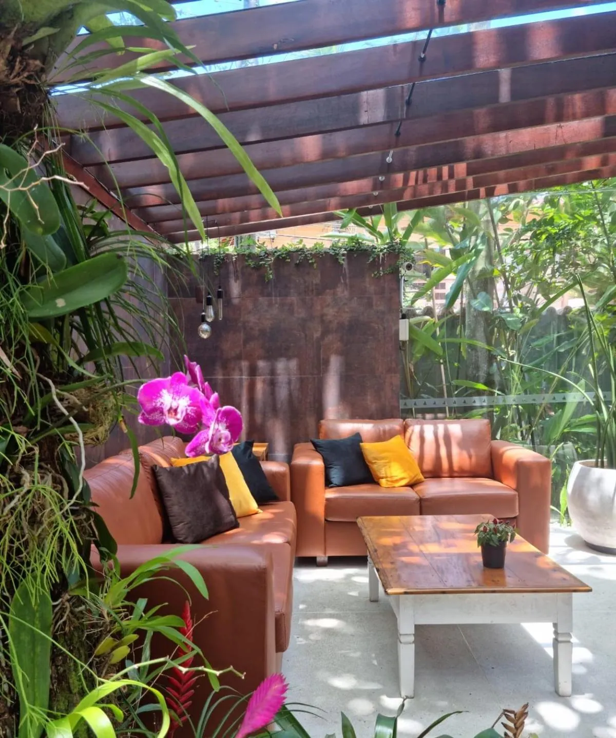 Garden in Pousada Armação de Camburi