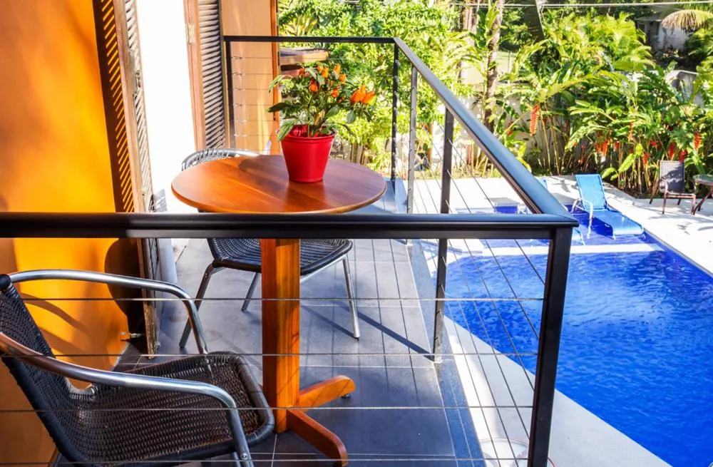 Balcony/Terrace in Pousada Armação de Camburi