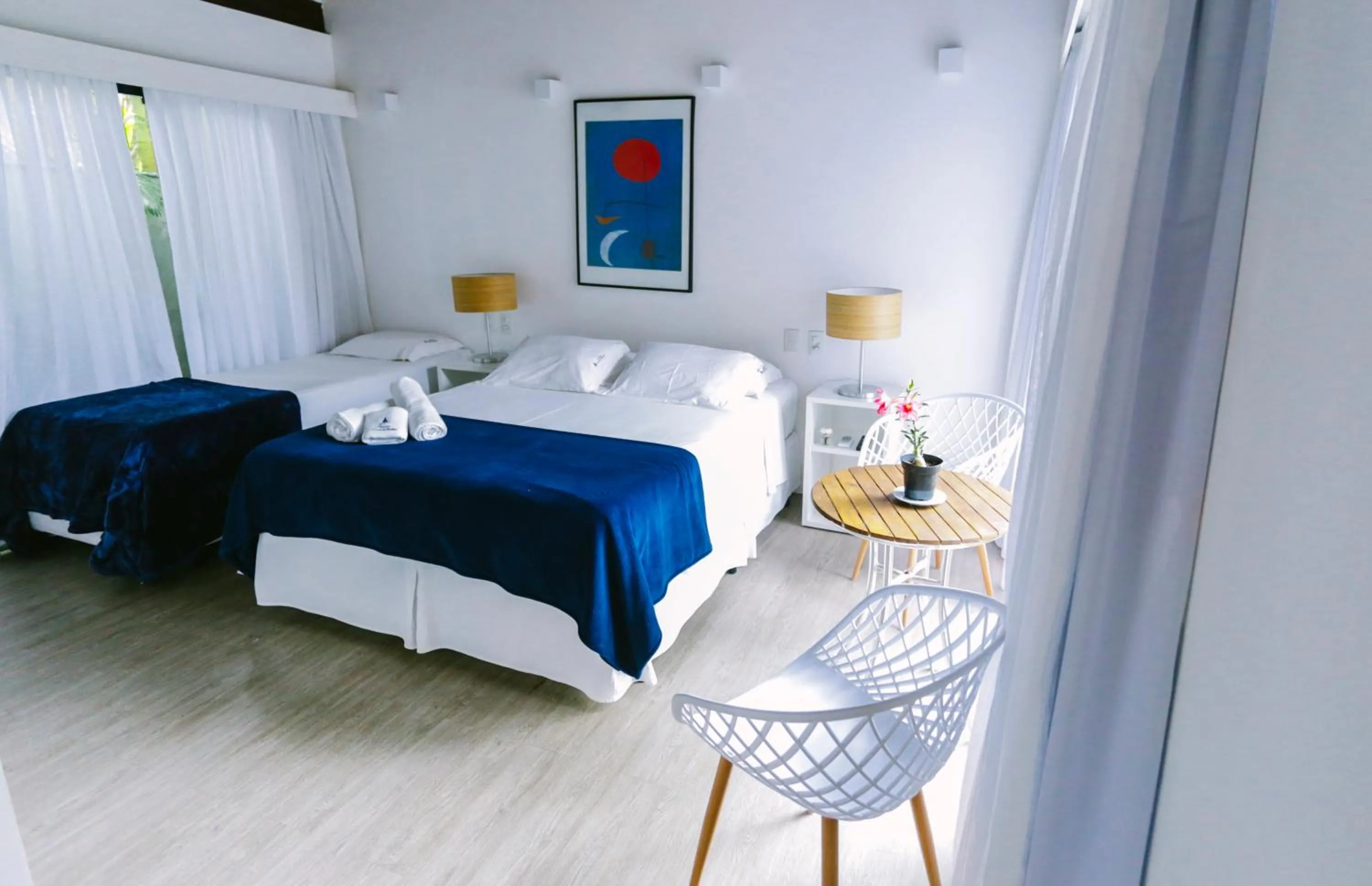 Bedroom, Bed in Pousada Armação de Camburi
