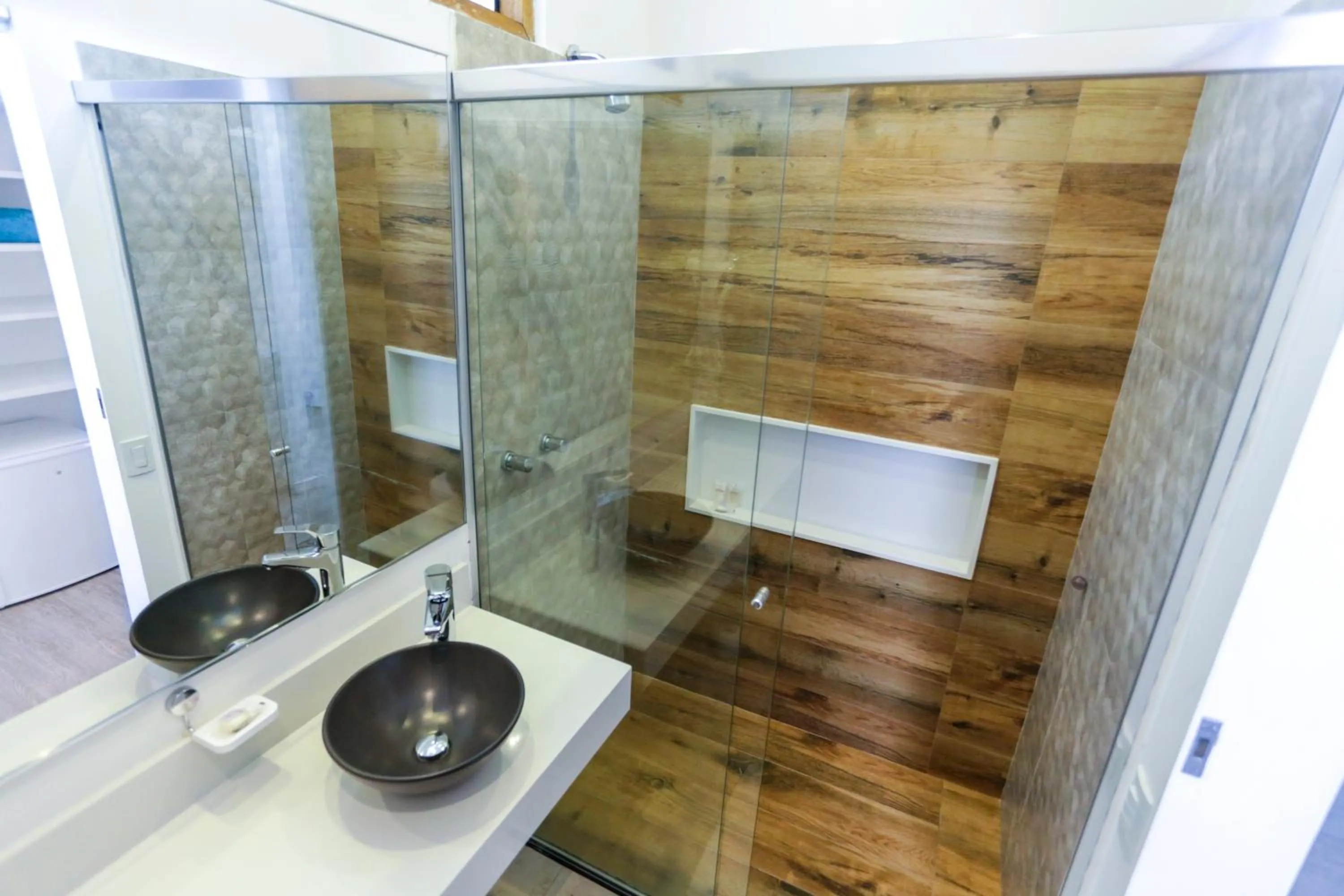 Bathroom in Pousada Armação de Camburi
