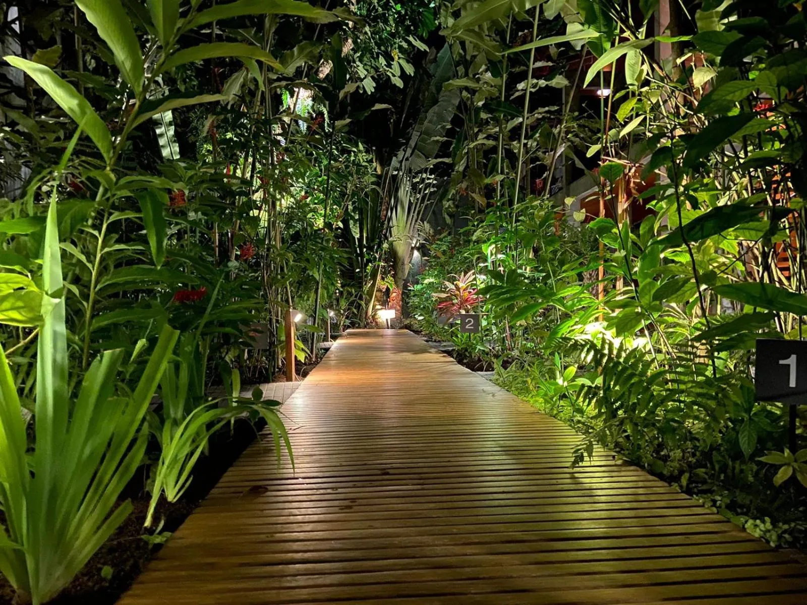 Garden in Pousada Armação de Camburi
