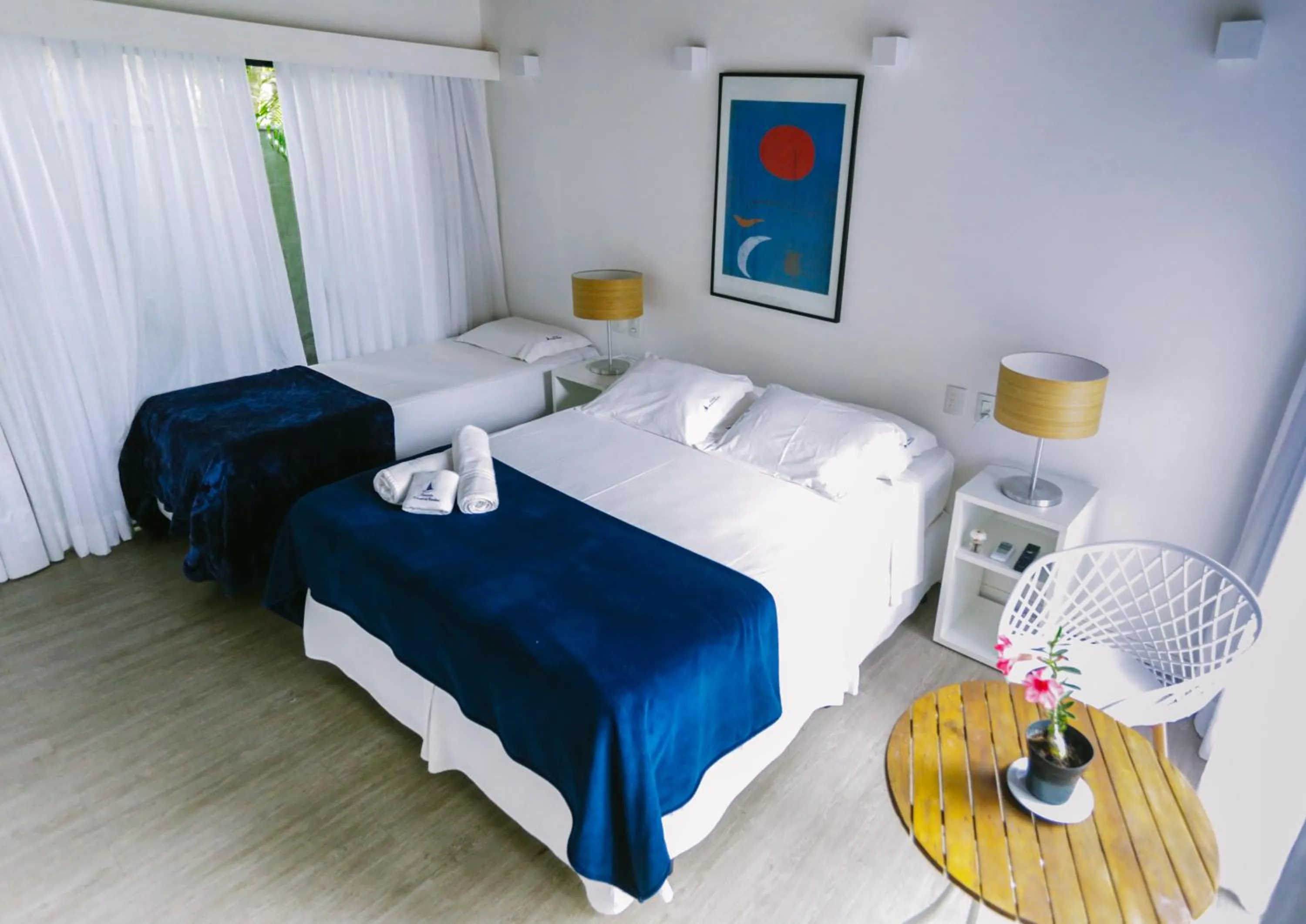 Bedroom, Bed in Pousada Armação de Camburi