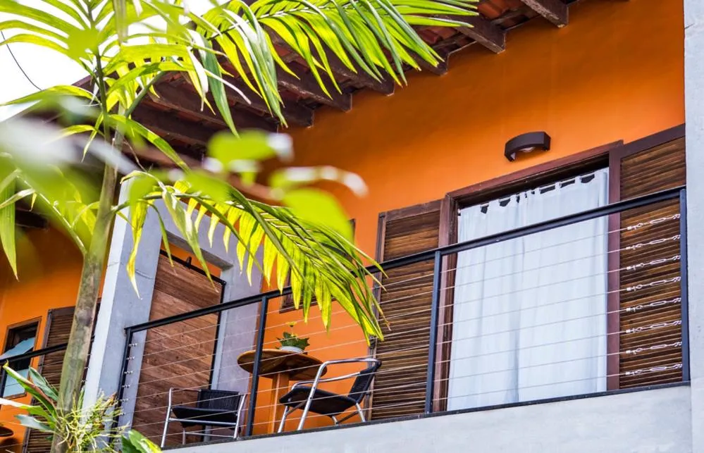 Balcony/Terrace in Pousada Armação de Camburi