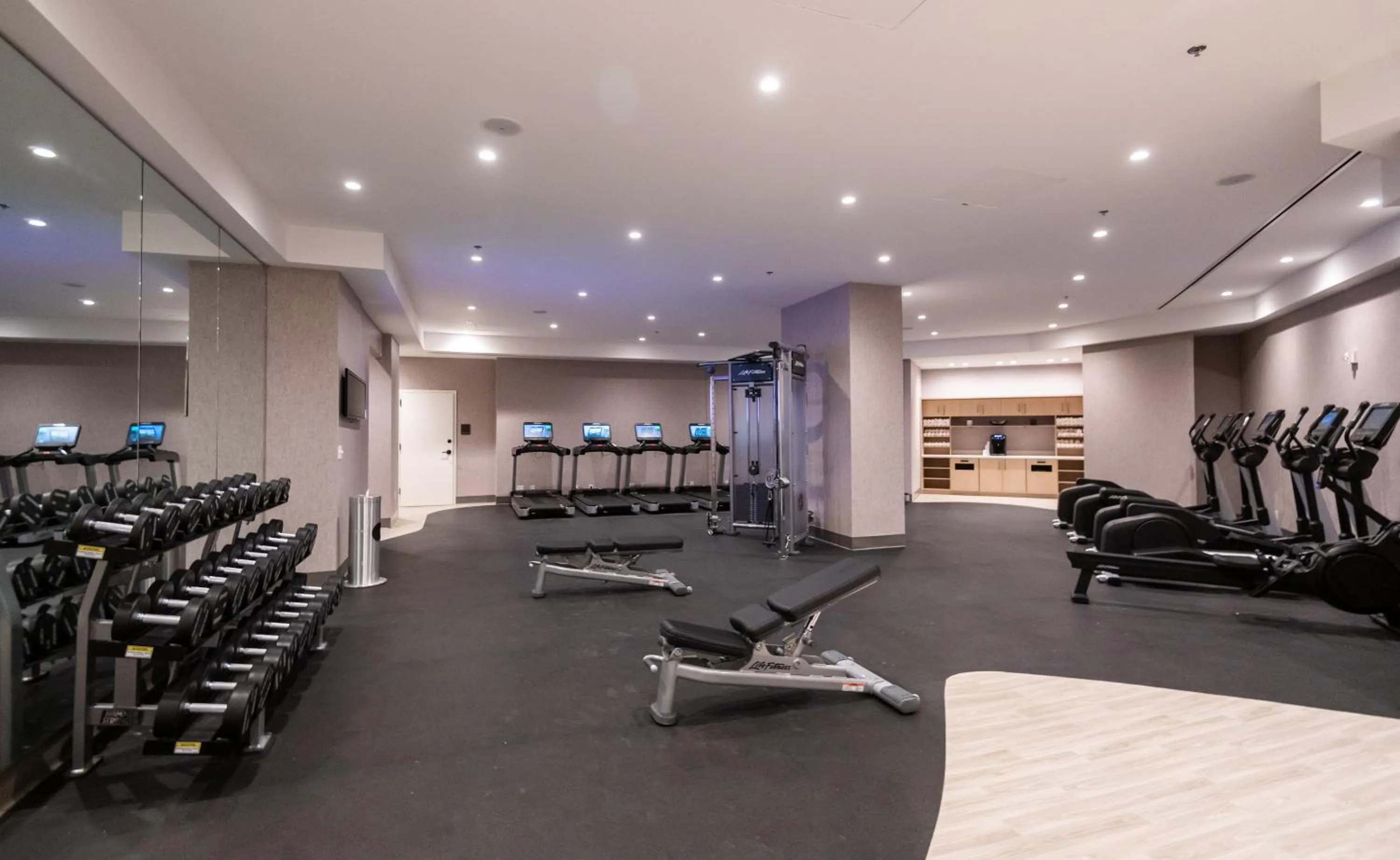 Fitness centre/facilities in Hilton Arlington National Landing