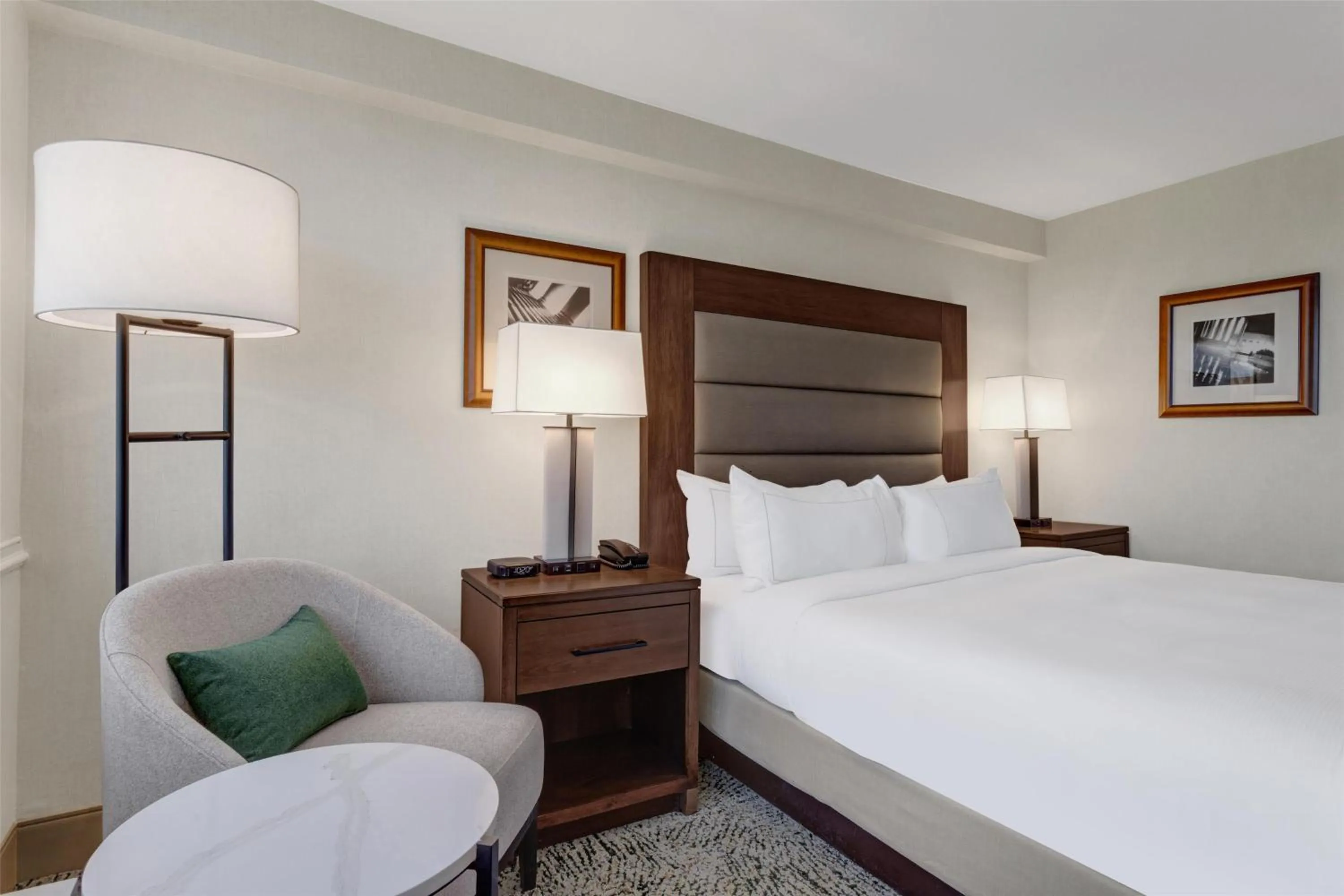 Bed in Hilton Arlington National Landing