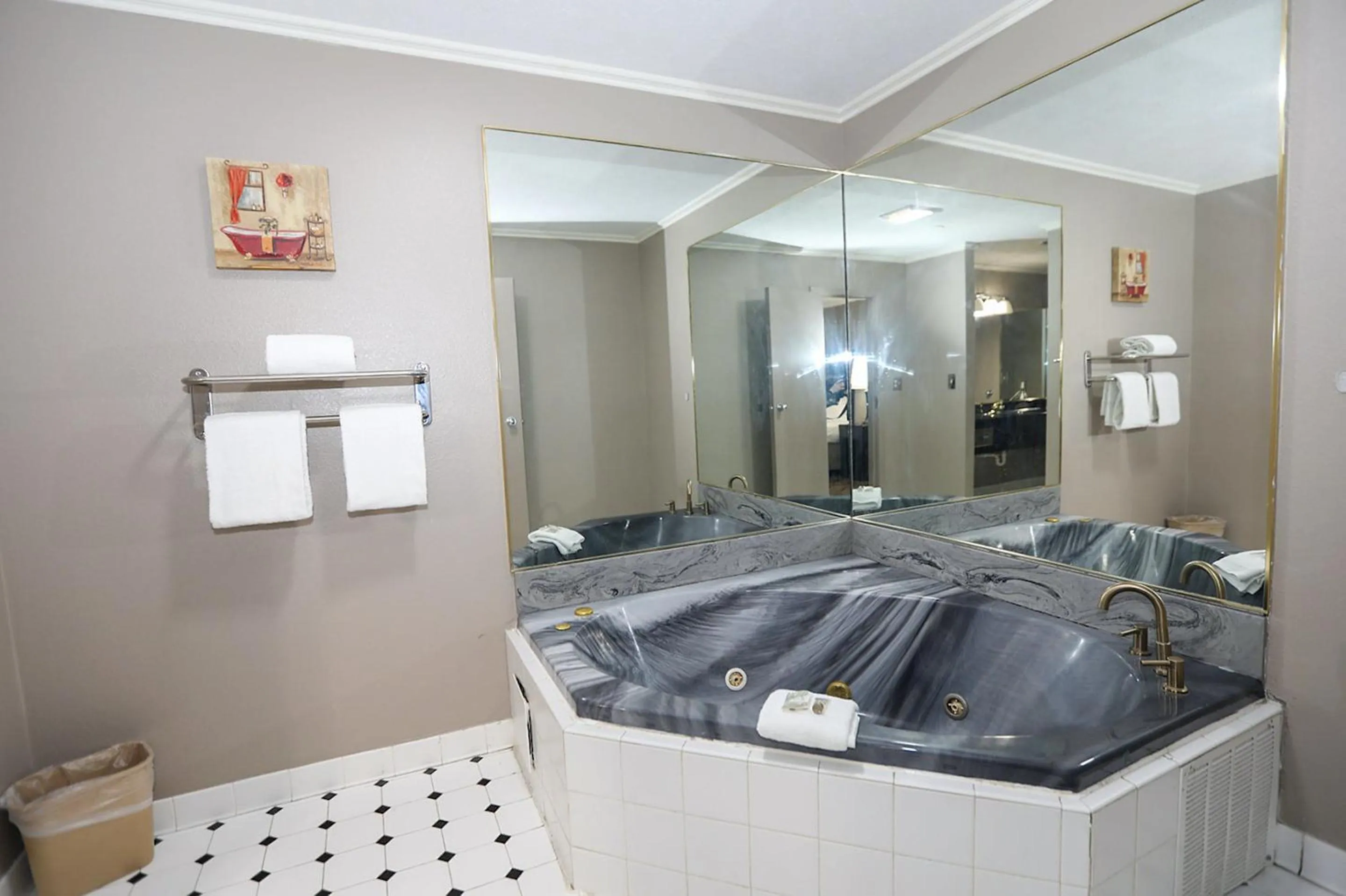 Bathroom in Red Roof Inn & Suites Lexington - Hamburg