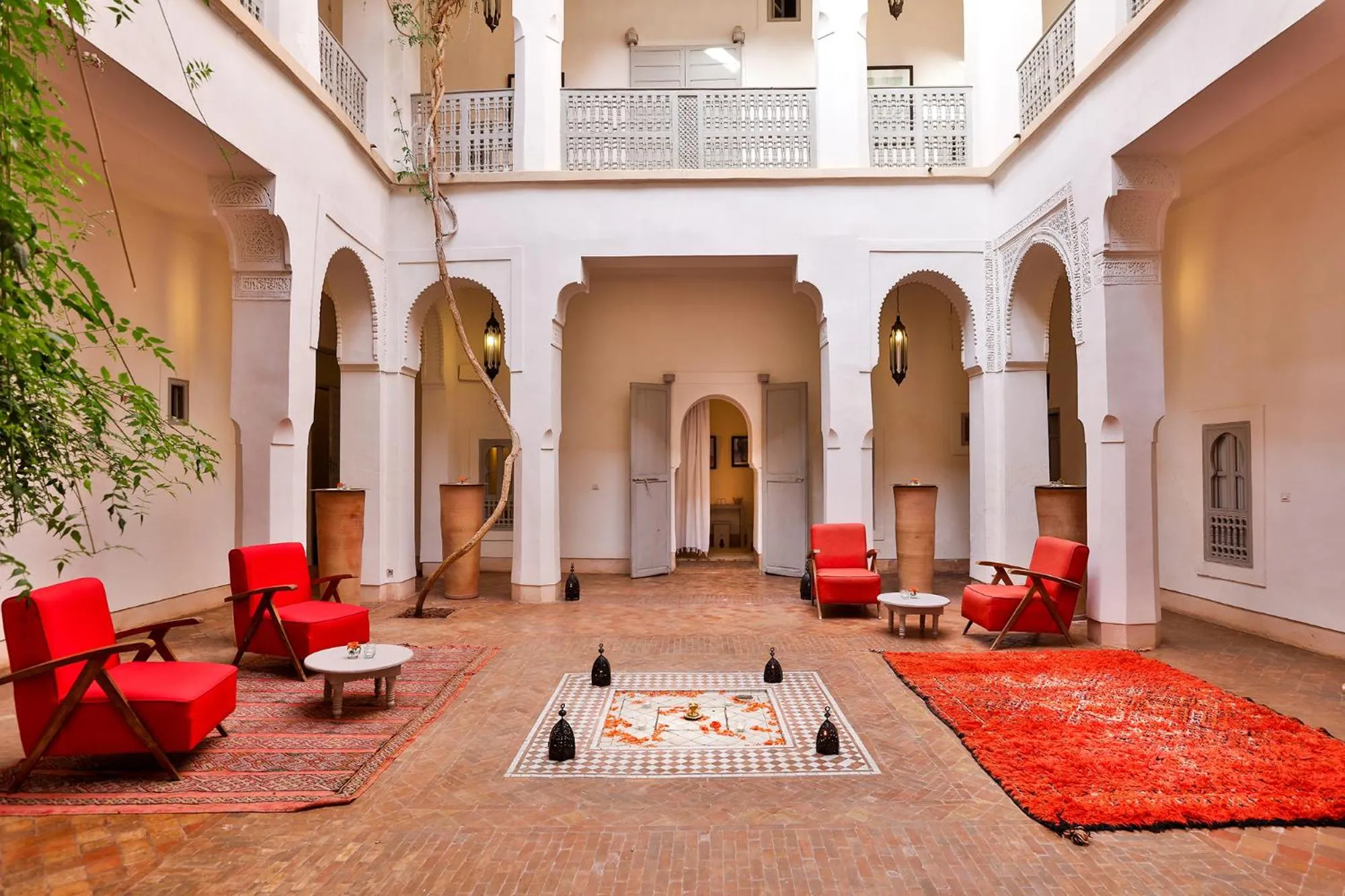 Patio in Hotel & Spa Riad Al Jazira