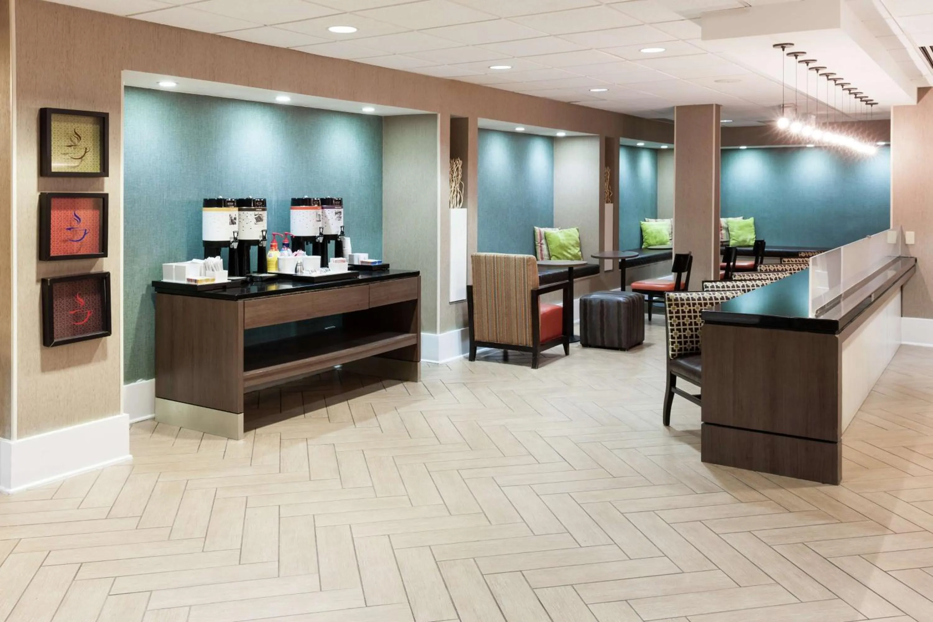 Lobby or reception in Hampton Inn Oceanfront Jacksonville Beach