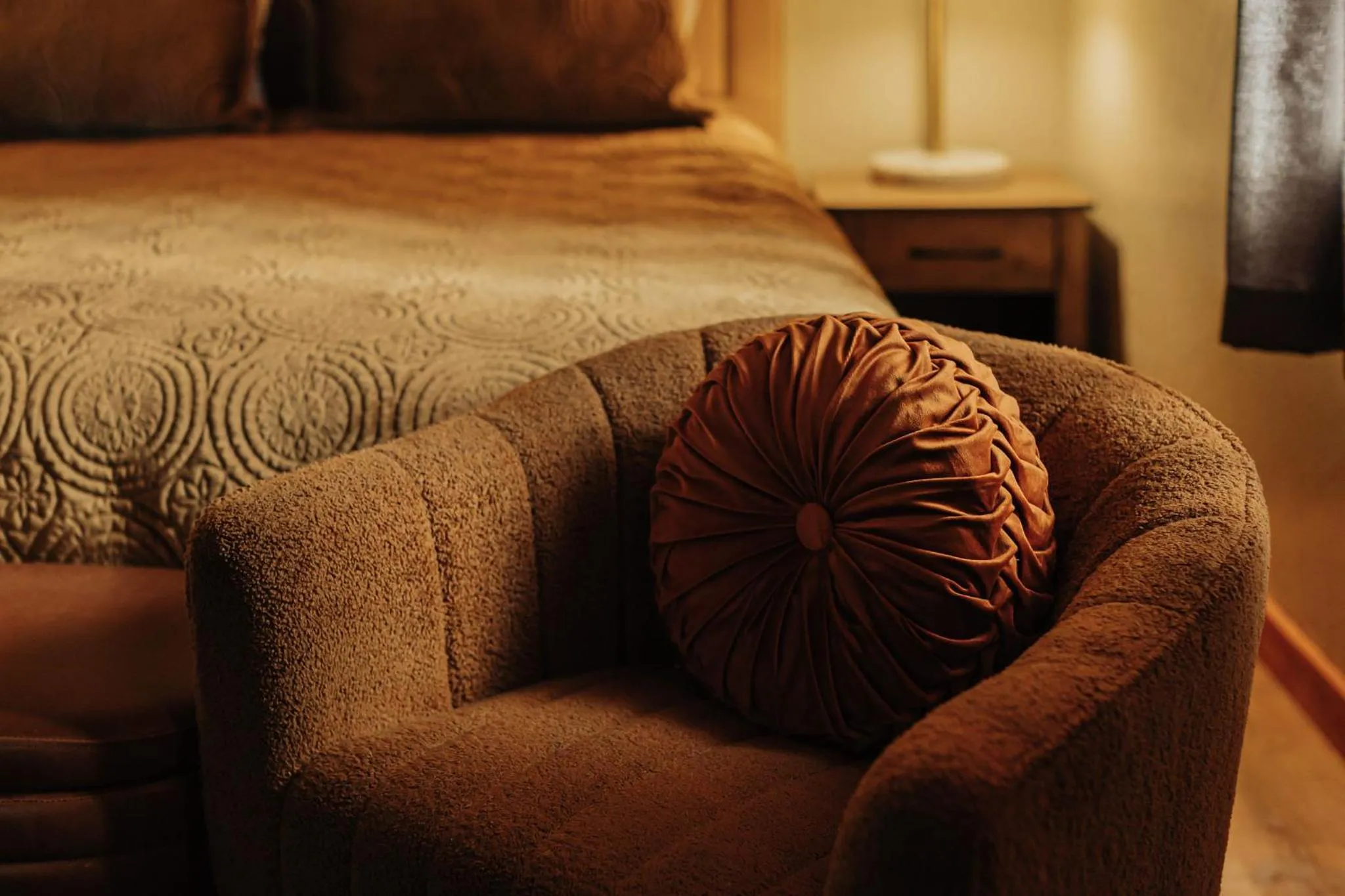 Bed in The Burgundy