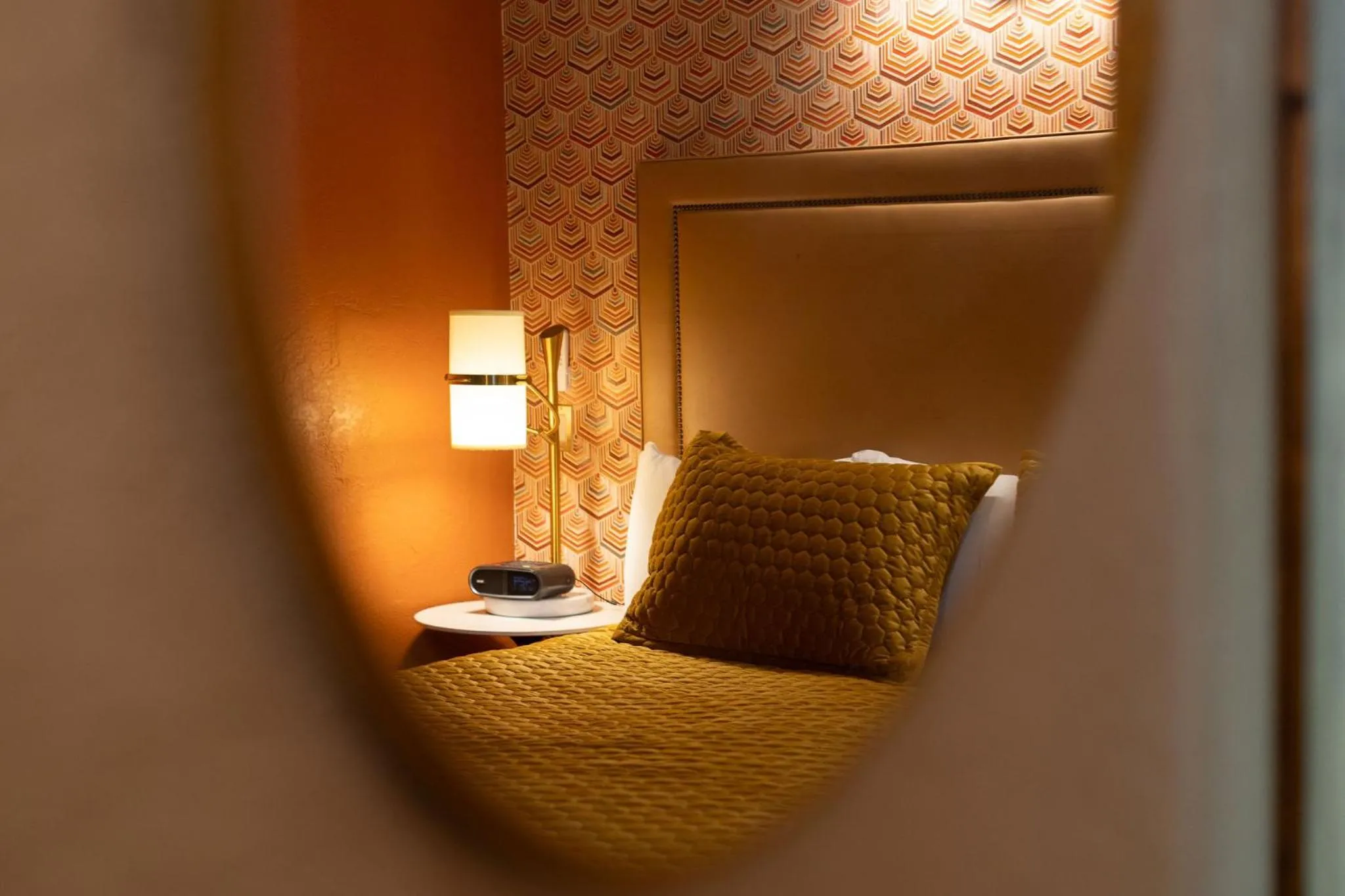 Bed in The Burgundy