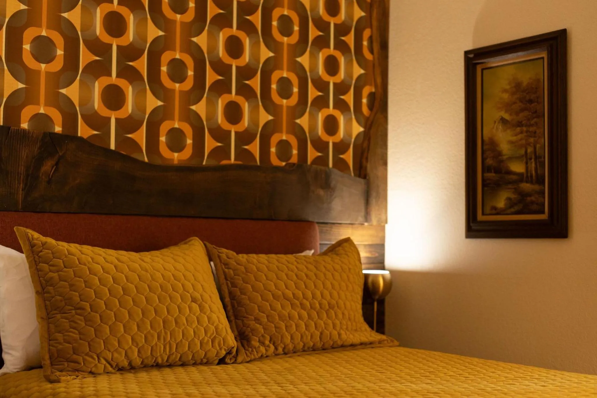Bed in The Burgundy
