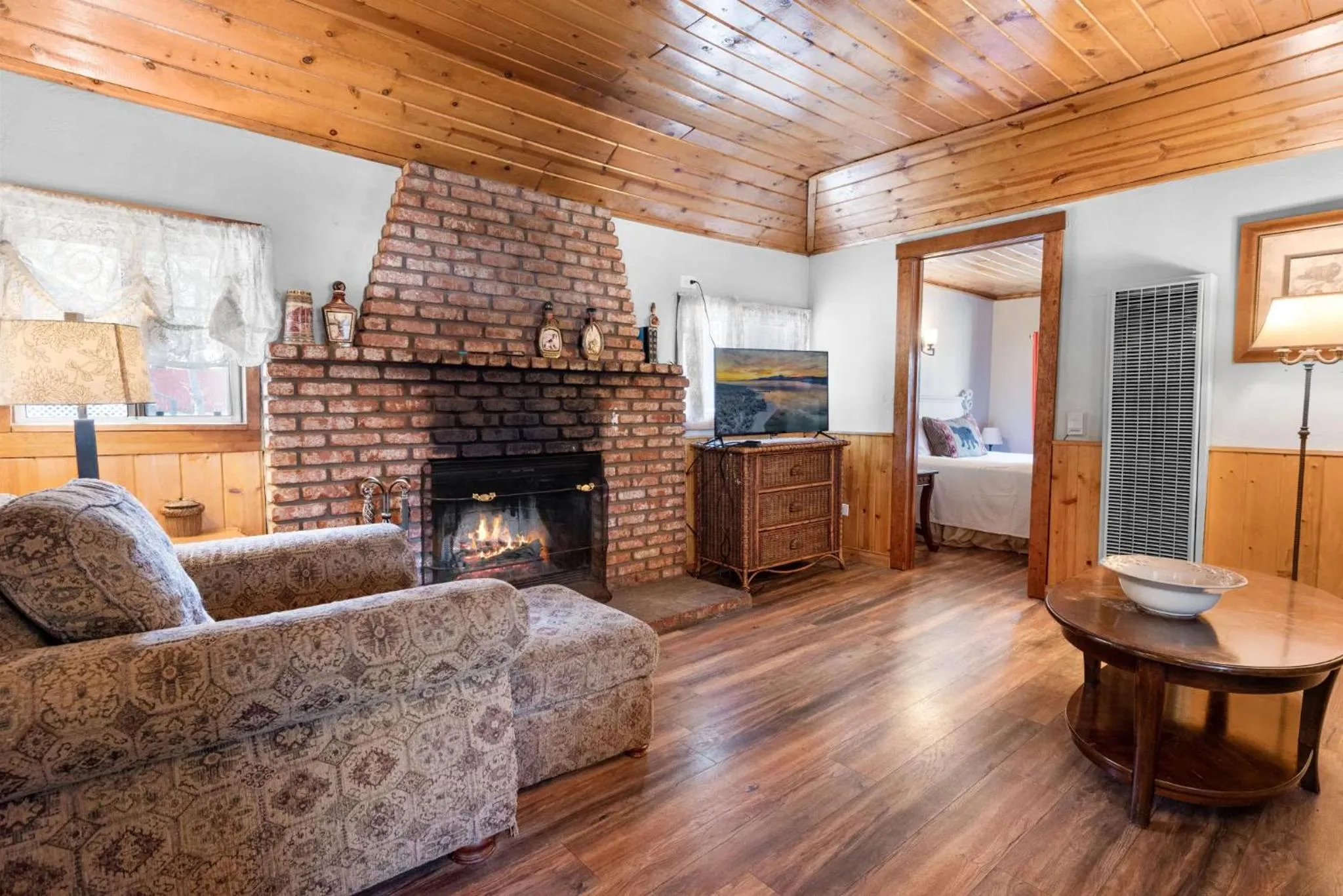 Living room in The Burgundy