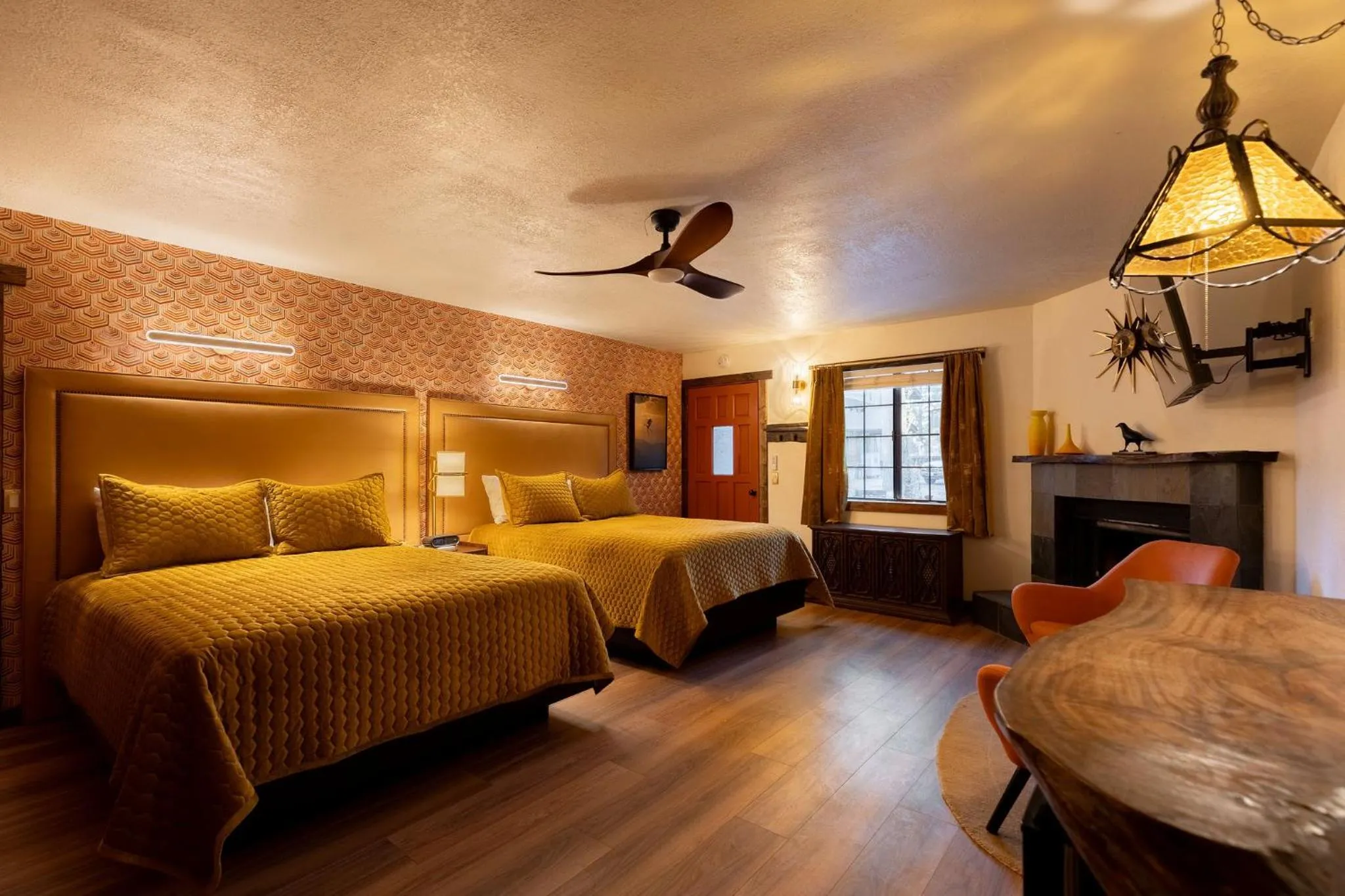 Bed in The Burgundy
