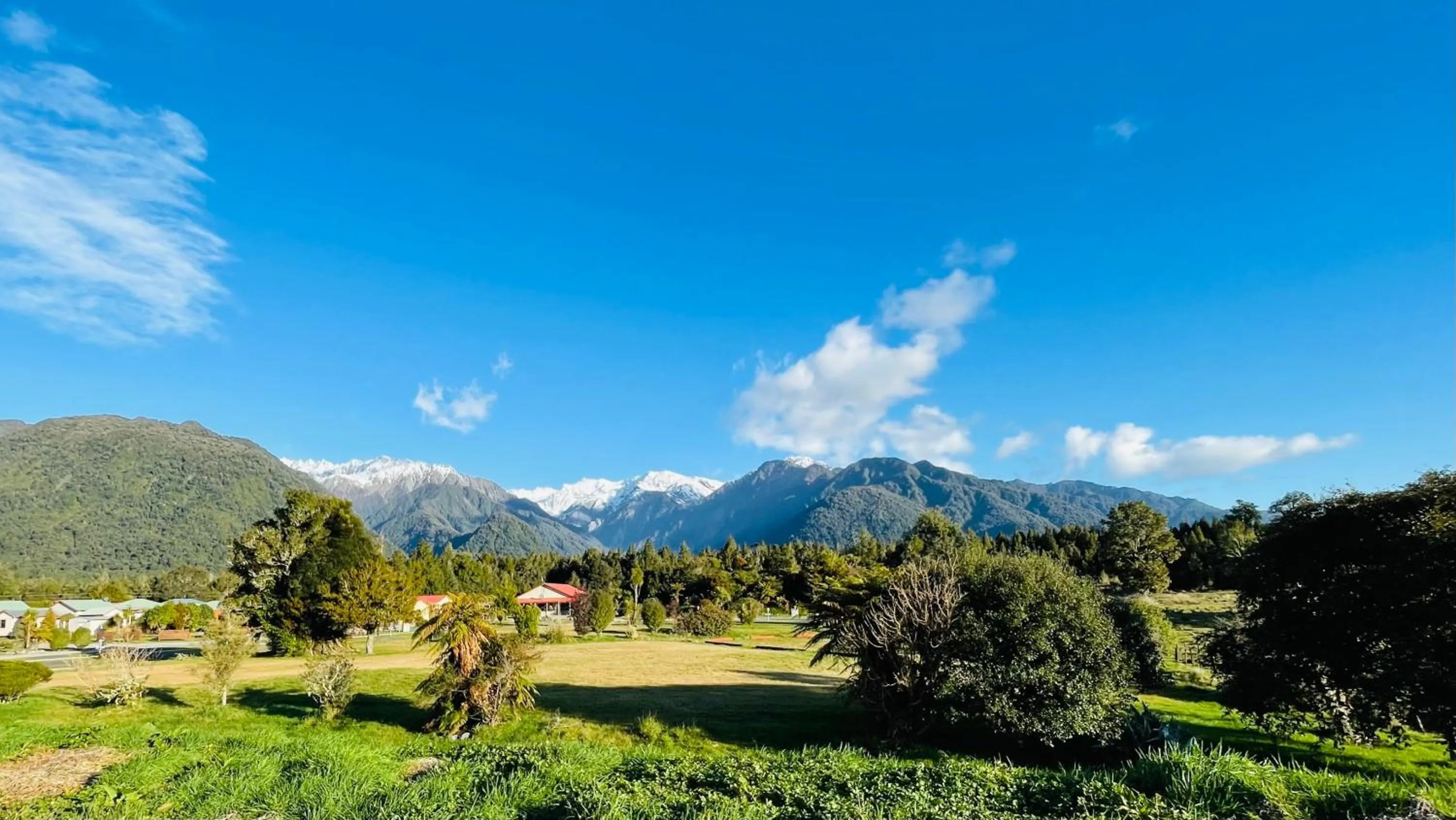 Natural landscape in Franz Josef TOP 10 Holiday Park