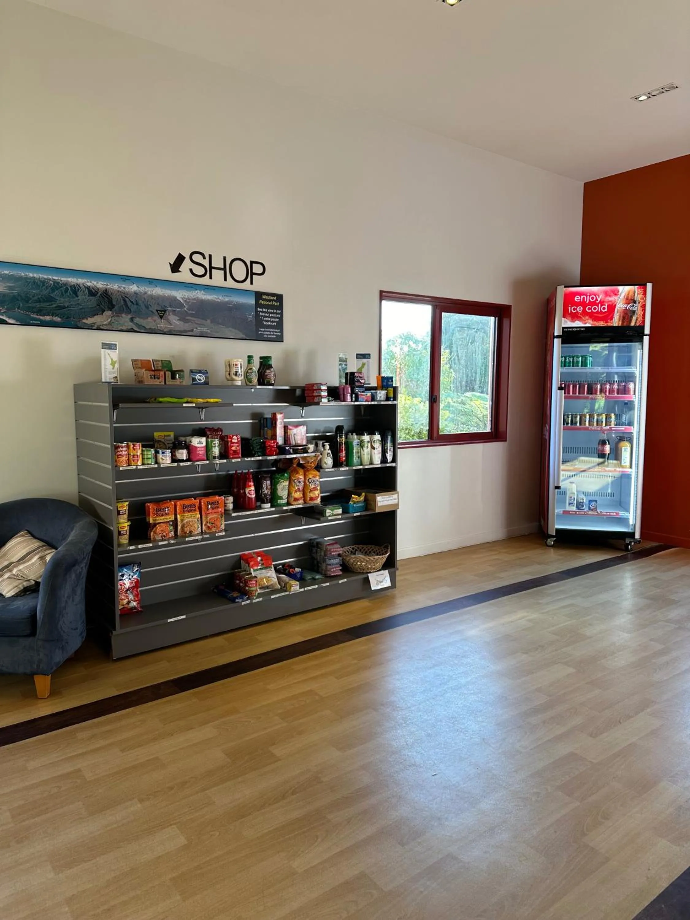 Lobby or reception in Franz Josef TOP 10 Holiday Park