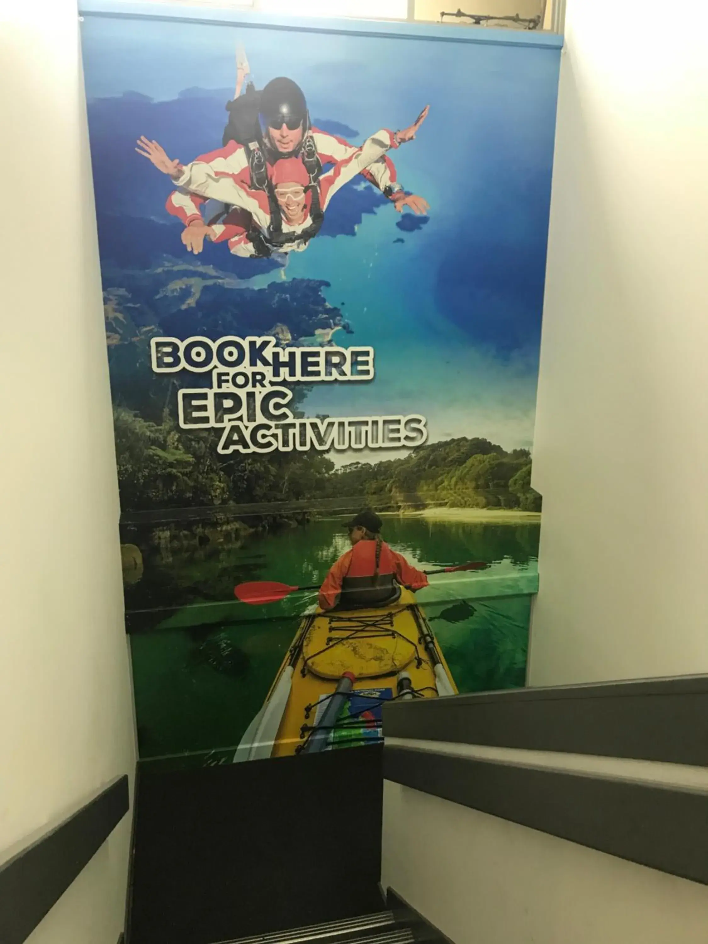 Decorative detail in YHA Nelson - Backpackers Decorative detail in YHA Nelson - Backpackers