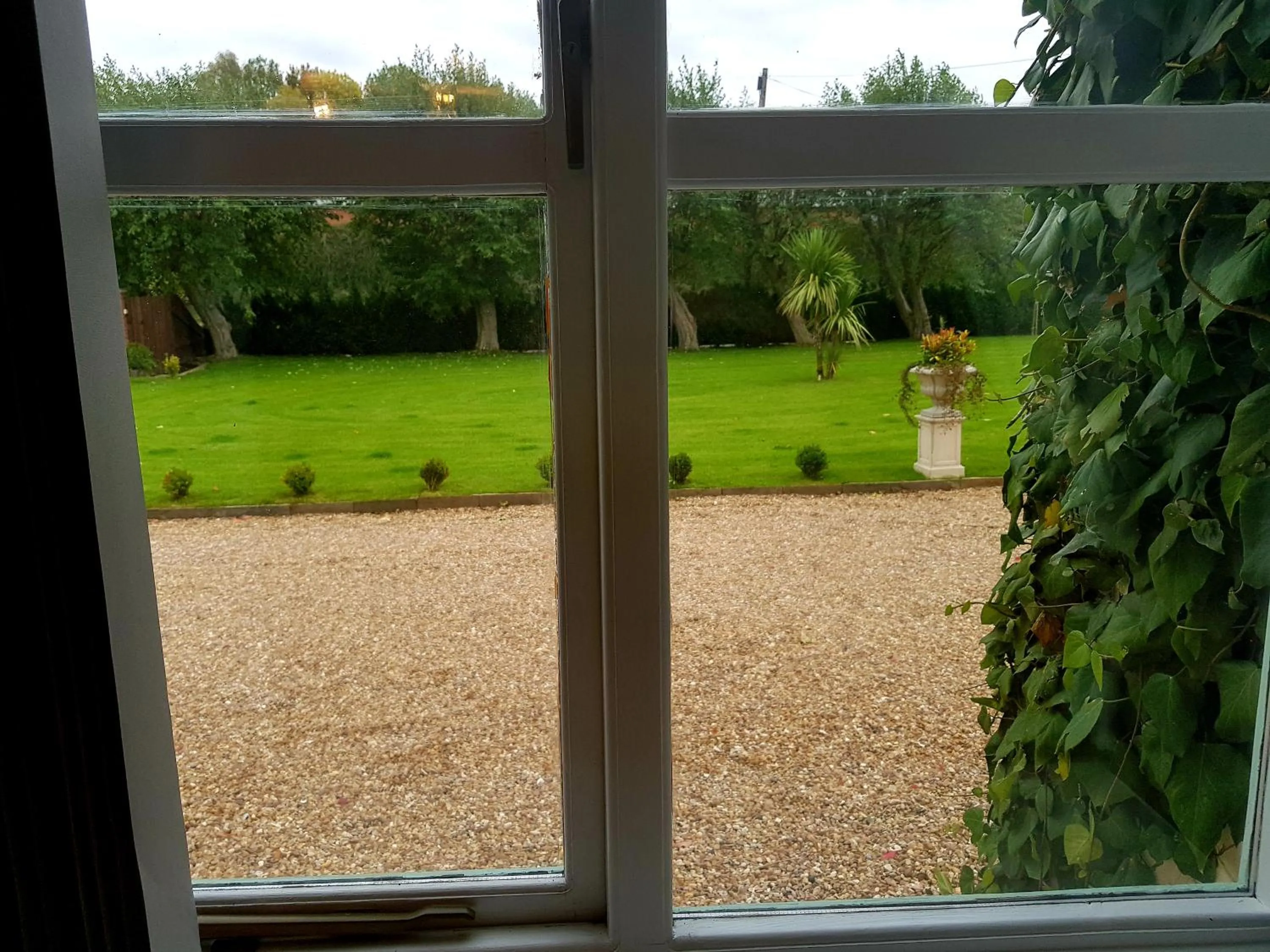 Garden view in Chatterley House