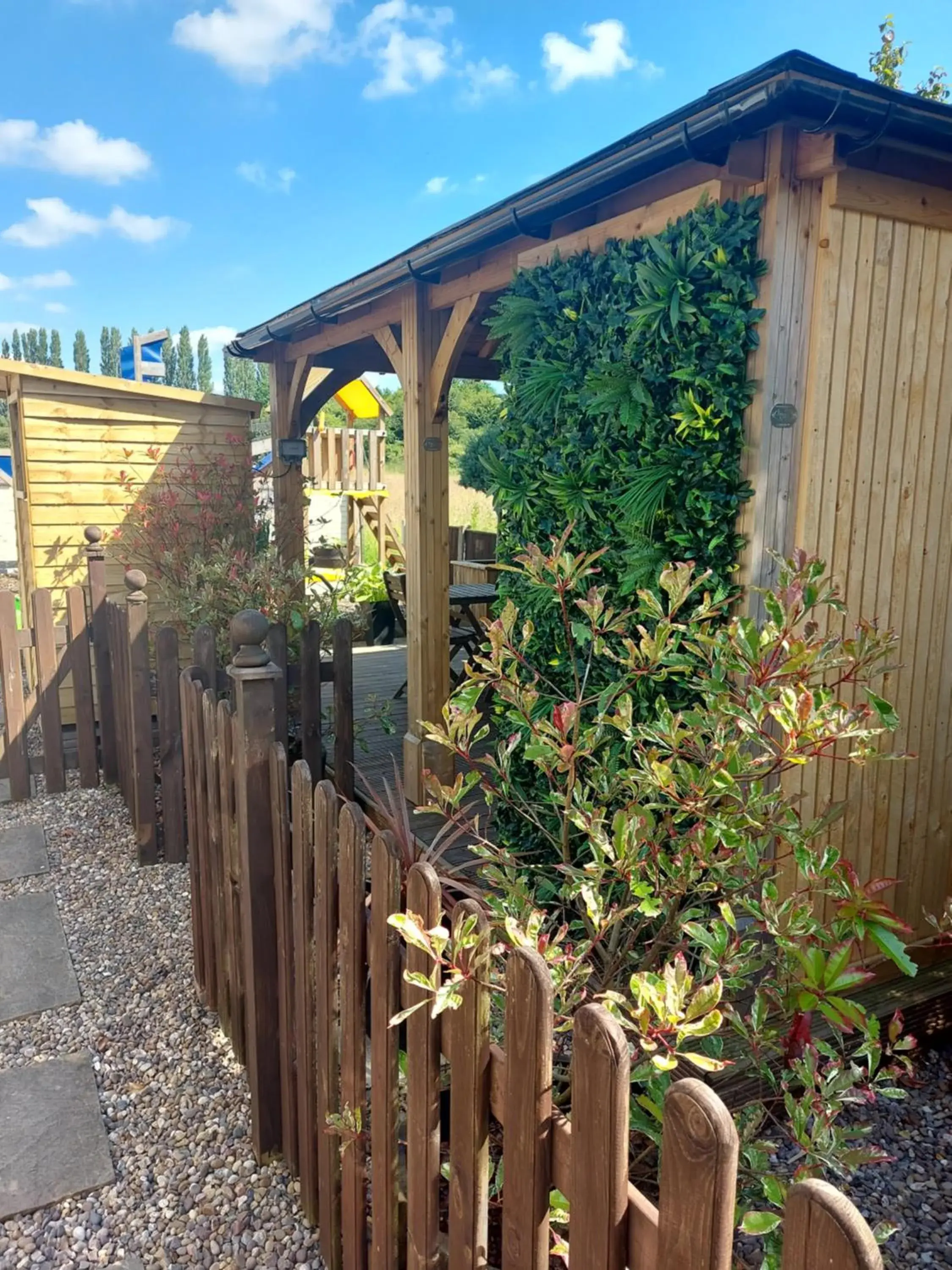 Facade/entrance in Chatterley House Facade/entrance in Chatterley House