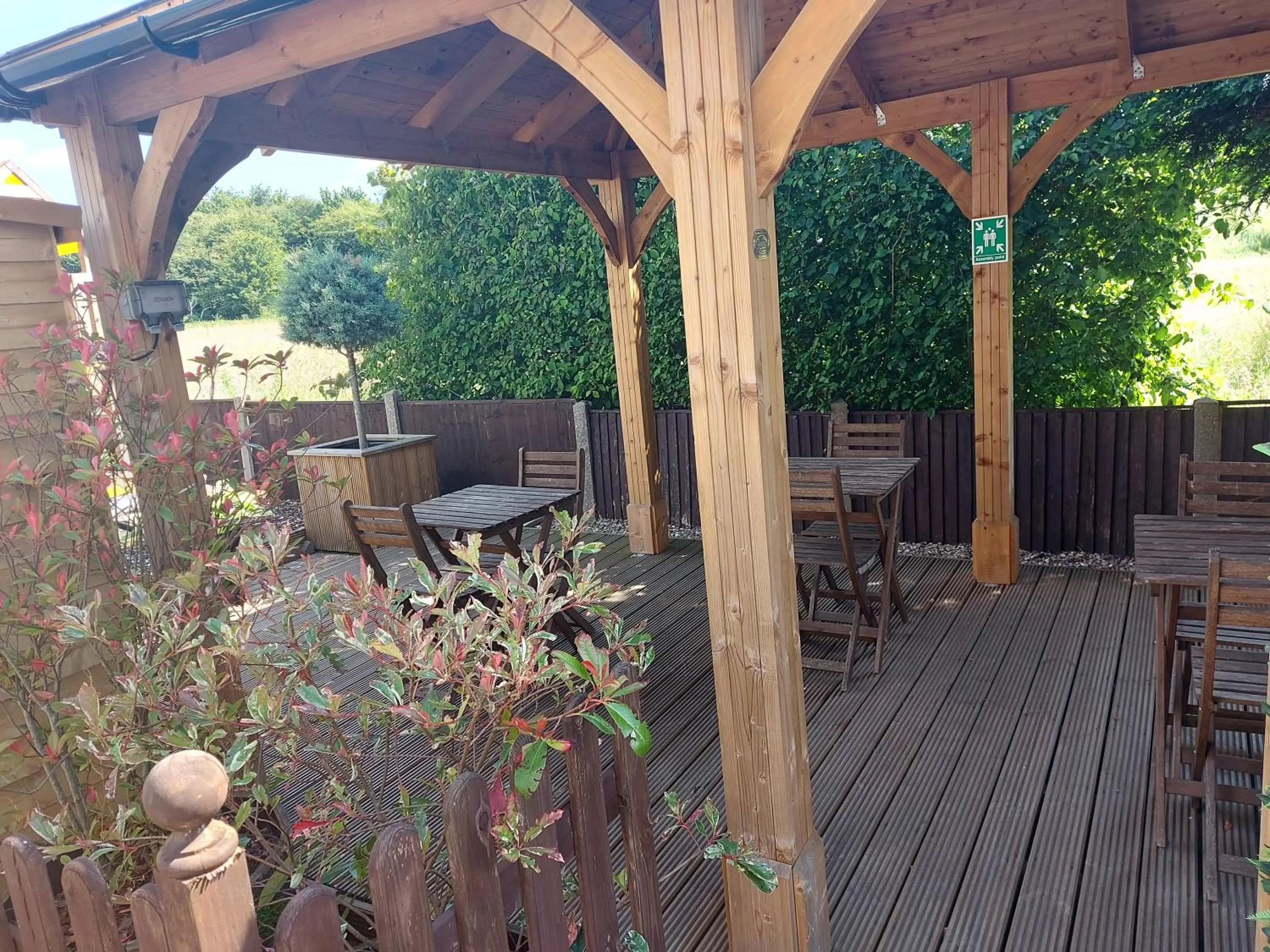 Seating area in Chatterley House