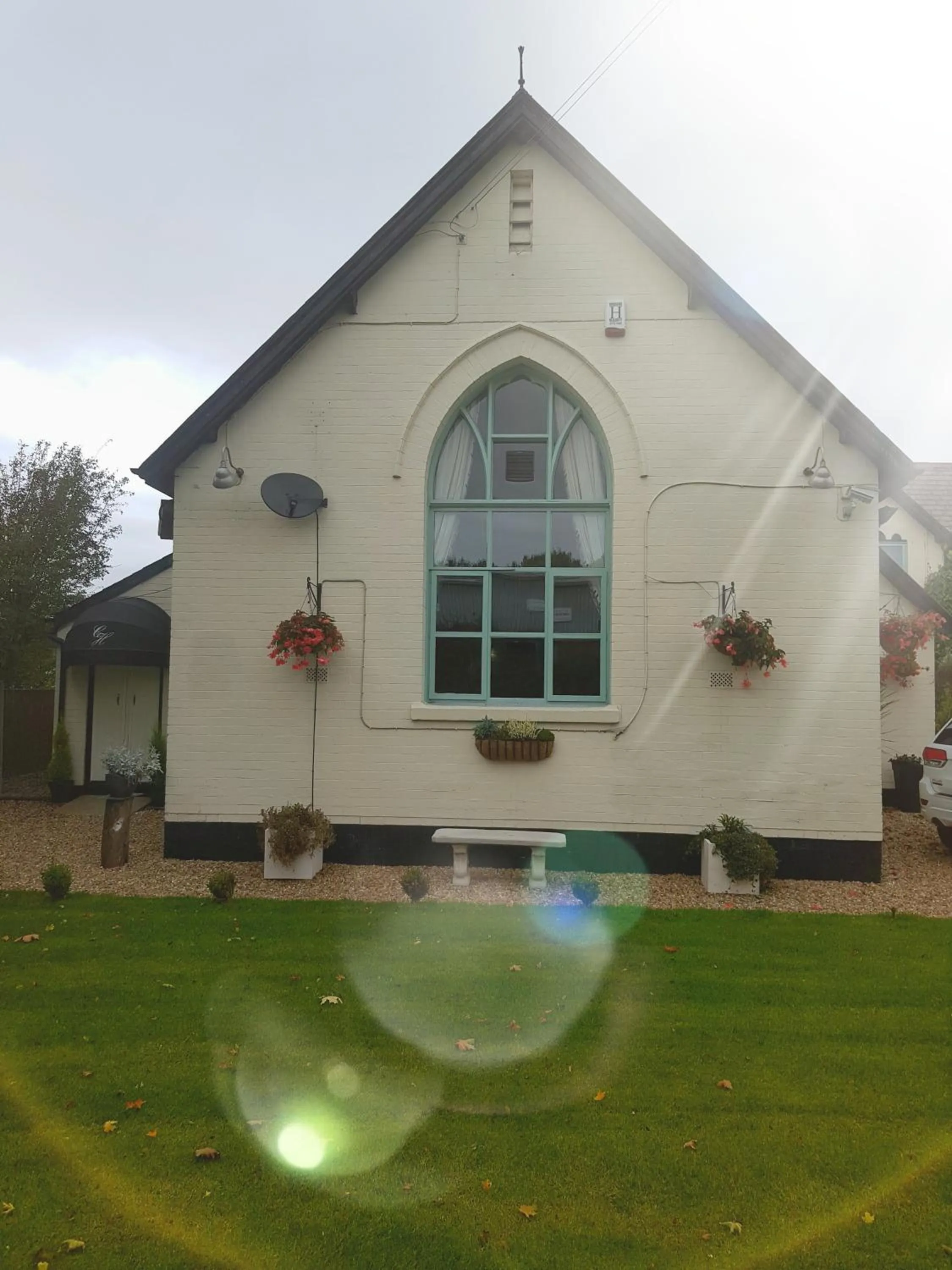 Garden in Chatterley House
