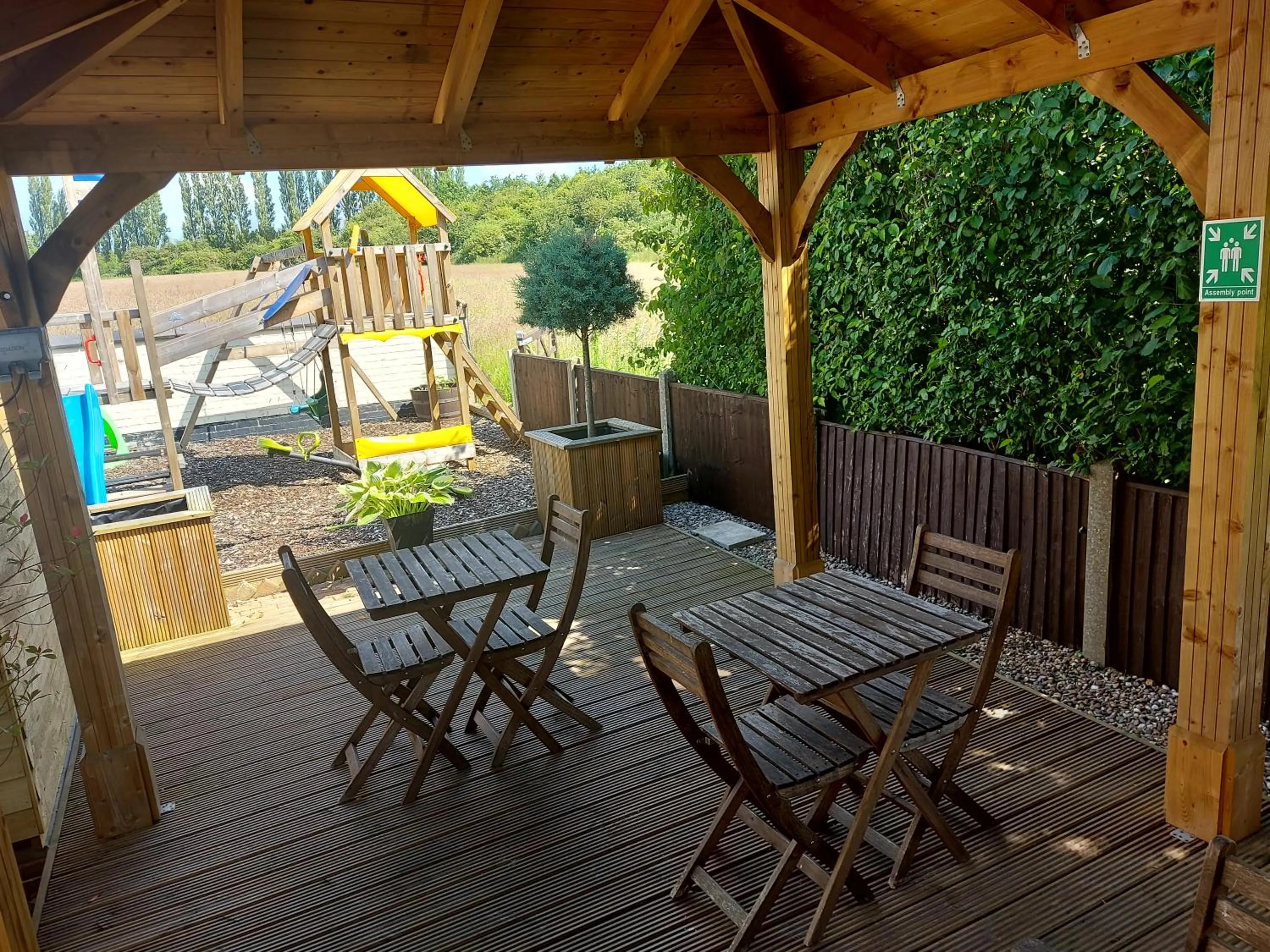 Seating area in Chatterley House