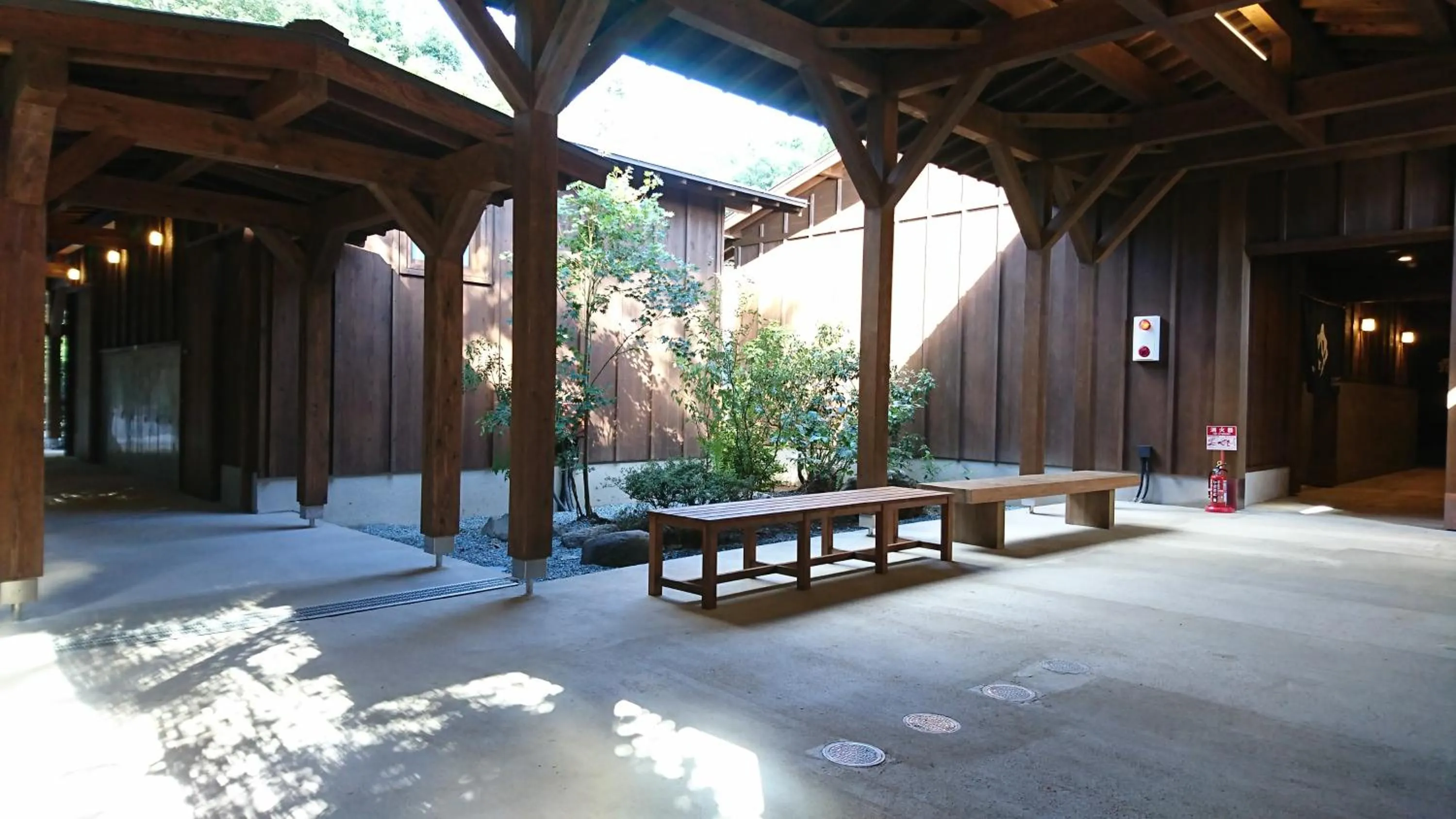 Garden in Kurokawa Onsen Ryokan Ichinoi