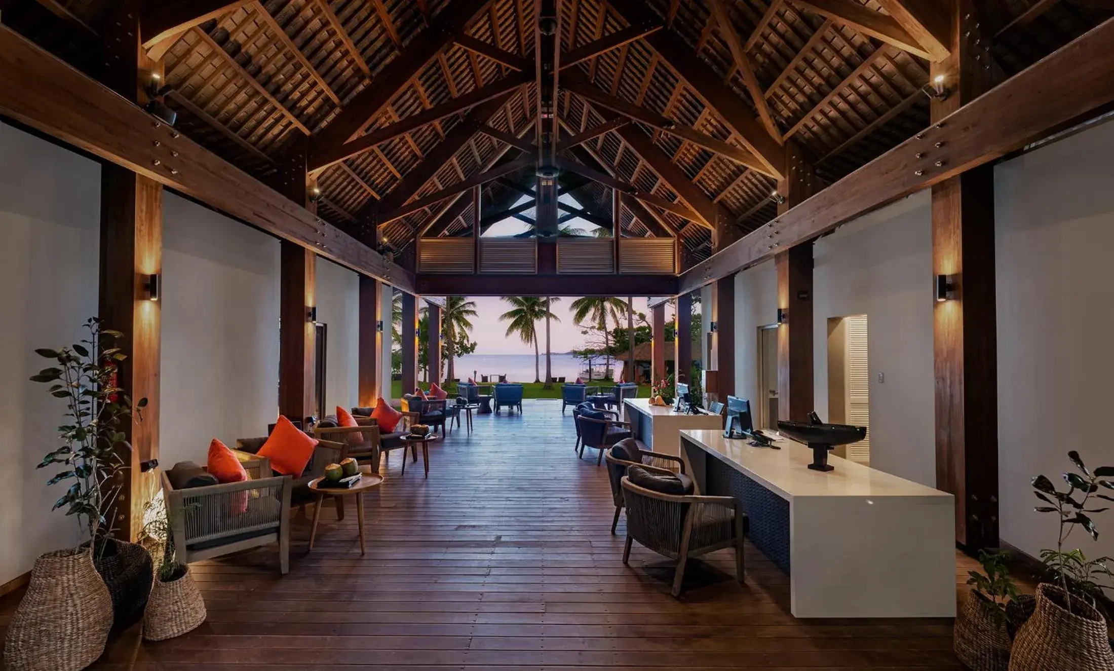 Lobby or reception in Lomani Island Resort & Spa Lobby or reception in Lomani Island Resort & Spa