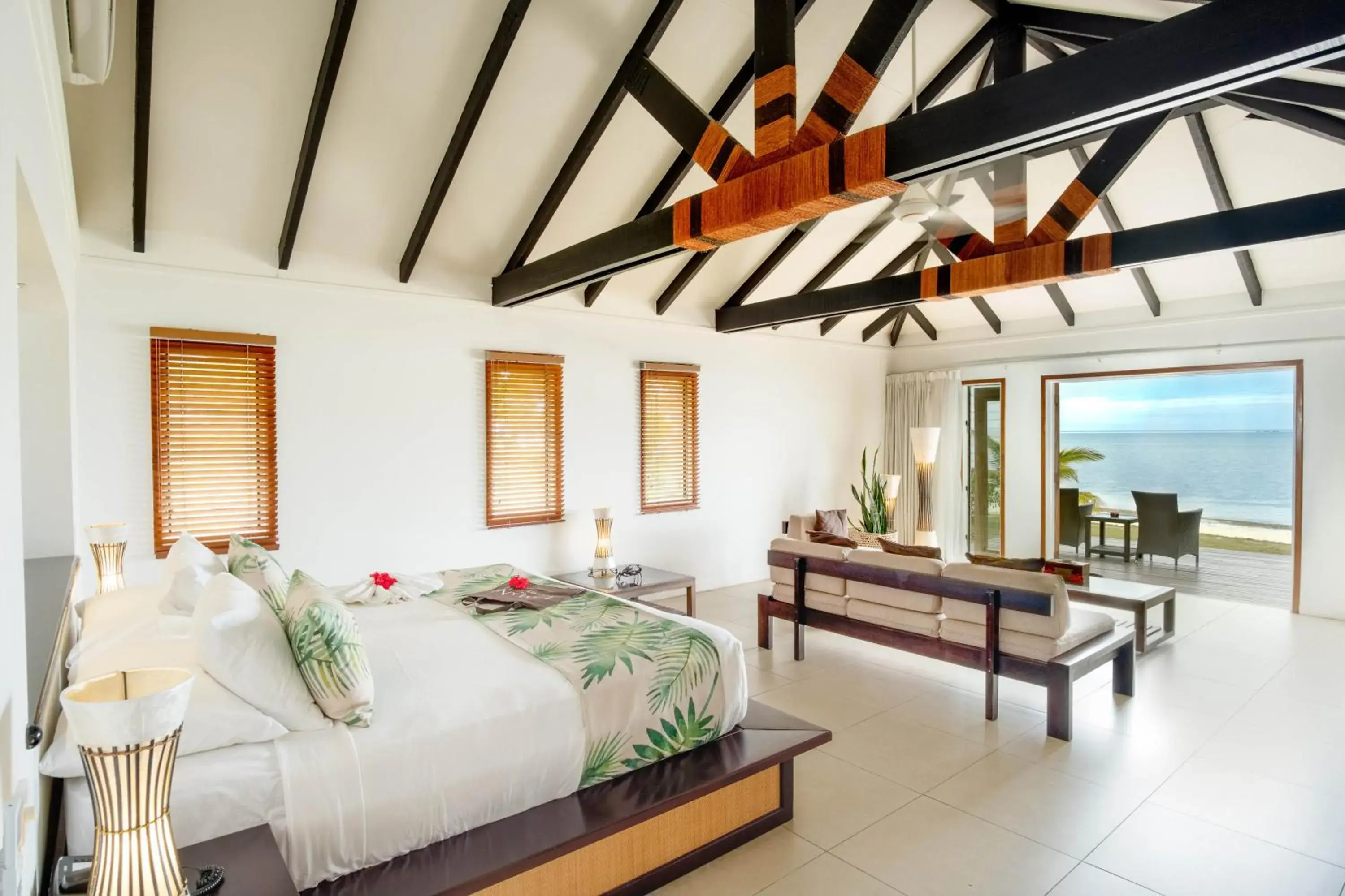 Sea view, Bed in Lomani Island Resort & Spa Sea view, Bed in Lomani Island Resort & Spa