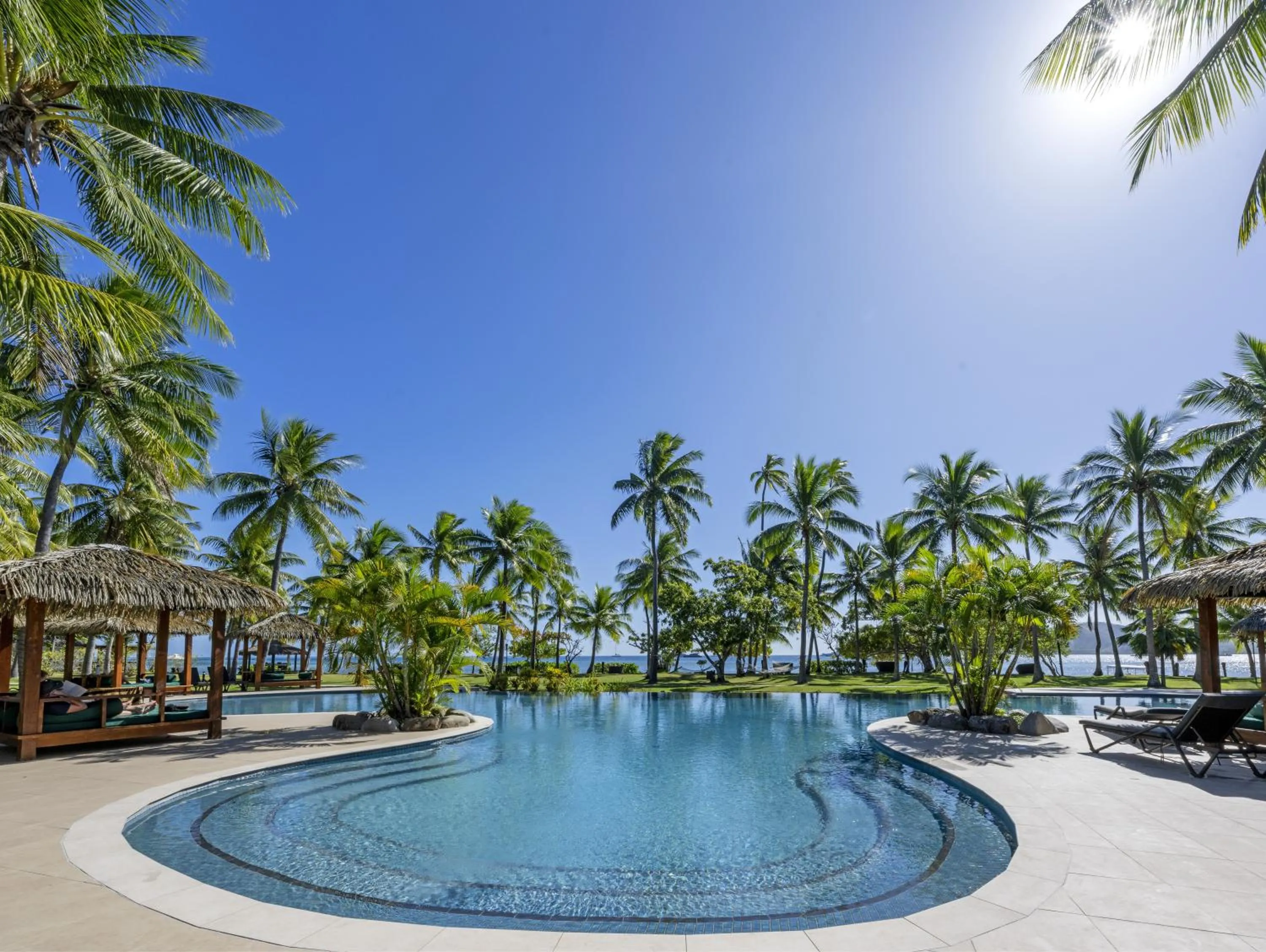 Swimming pool in Lomani Island Resort & Spa