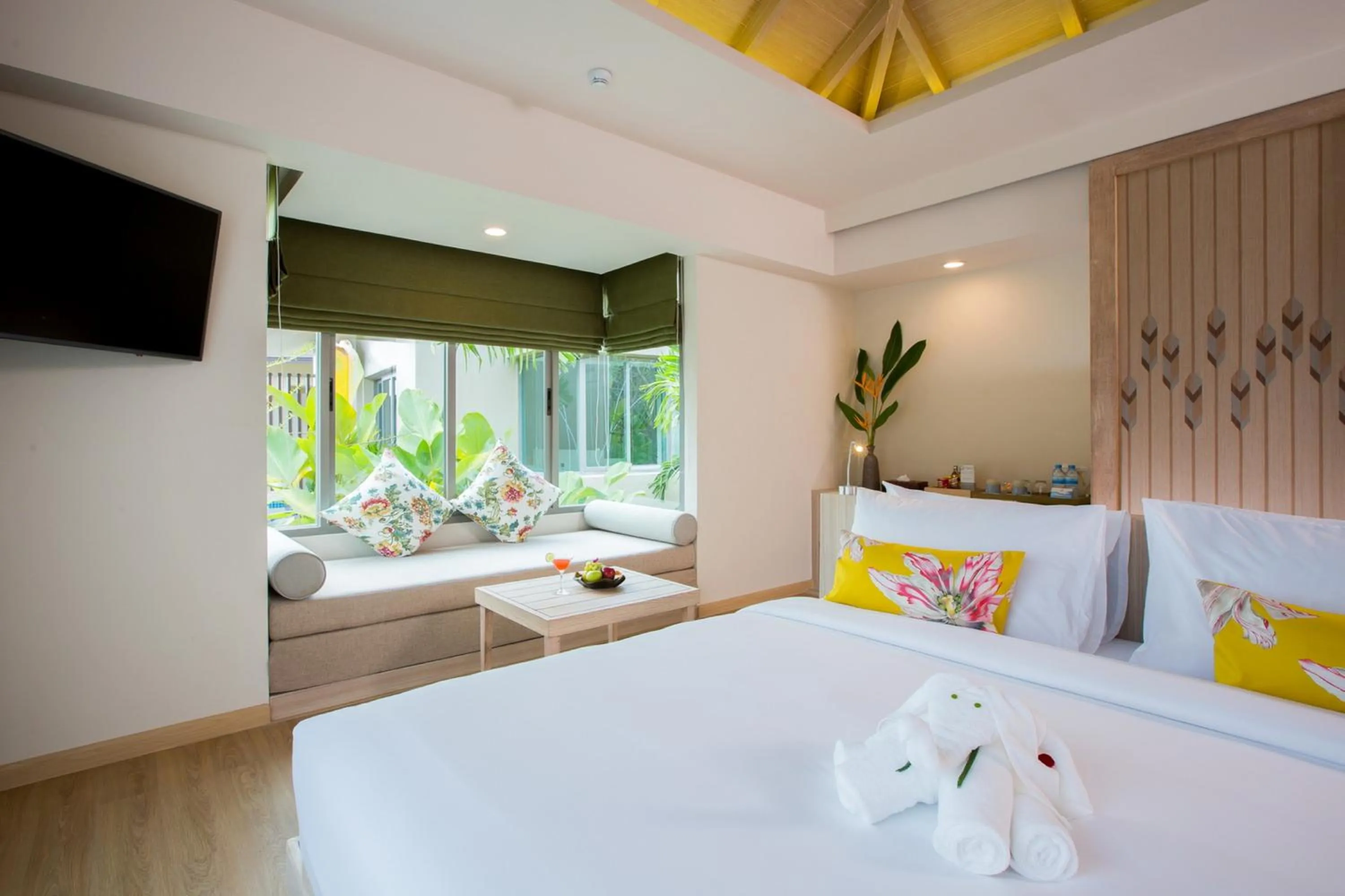 Bed in Mandarava Resort and Spa, Karon Beach