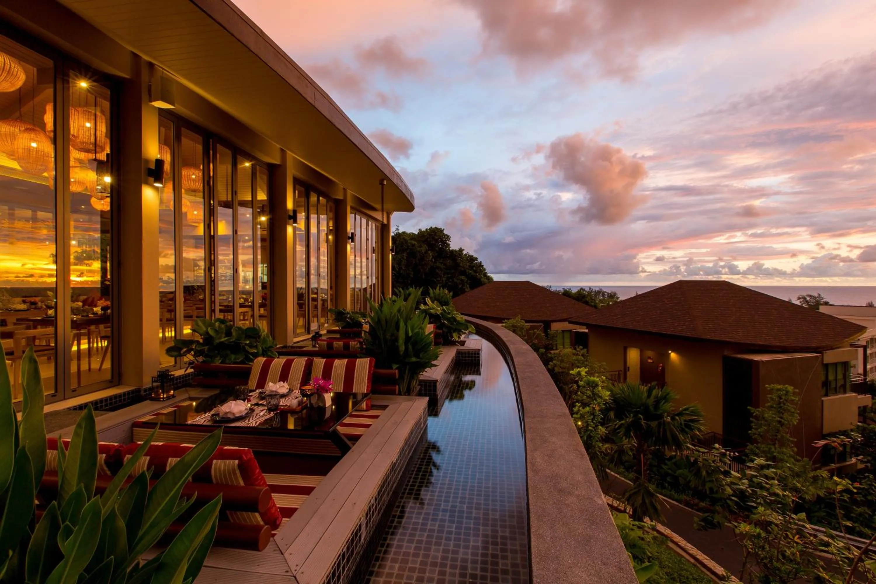 Dining area in Mandarava Resort and Spa, Karon Beach