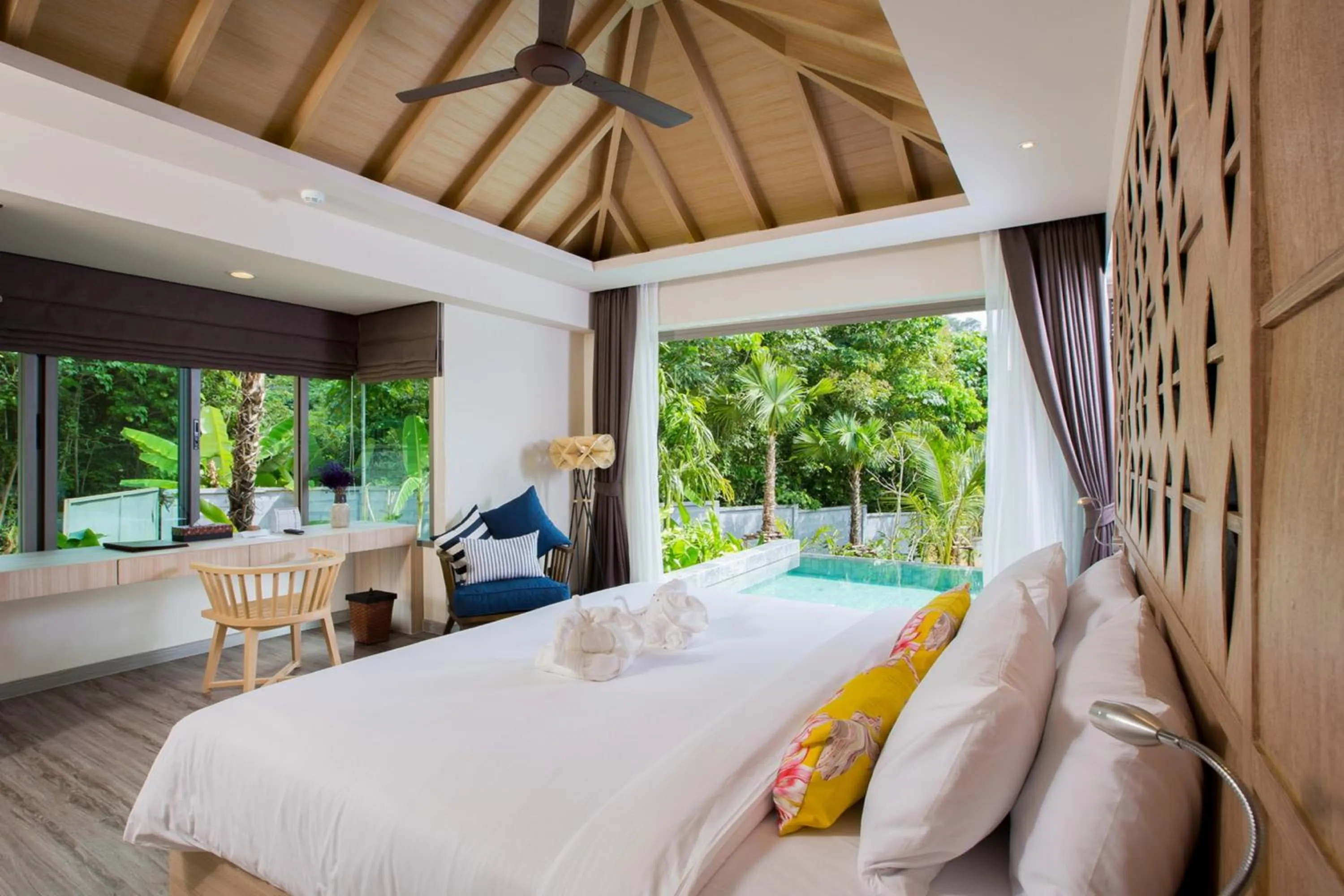 Bed in Mandarava Resort and Spa, Karon Beach