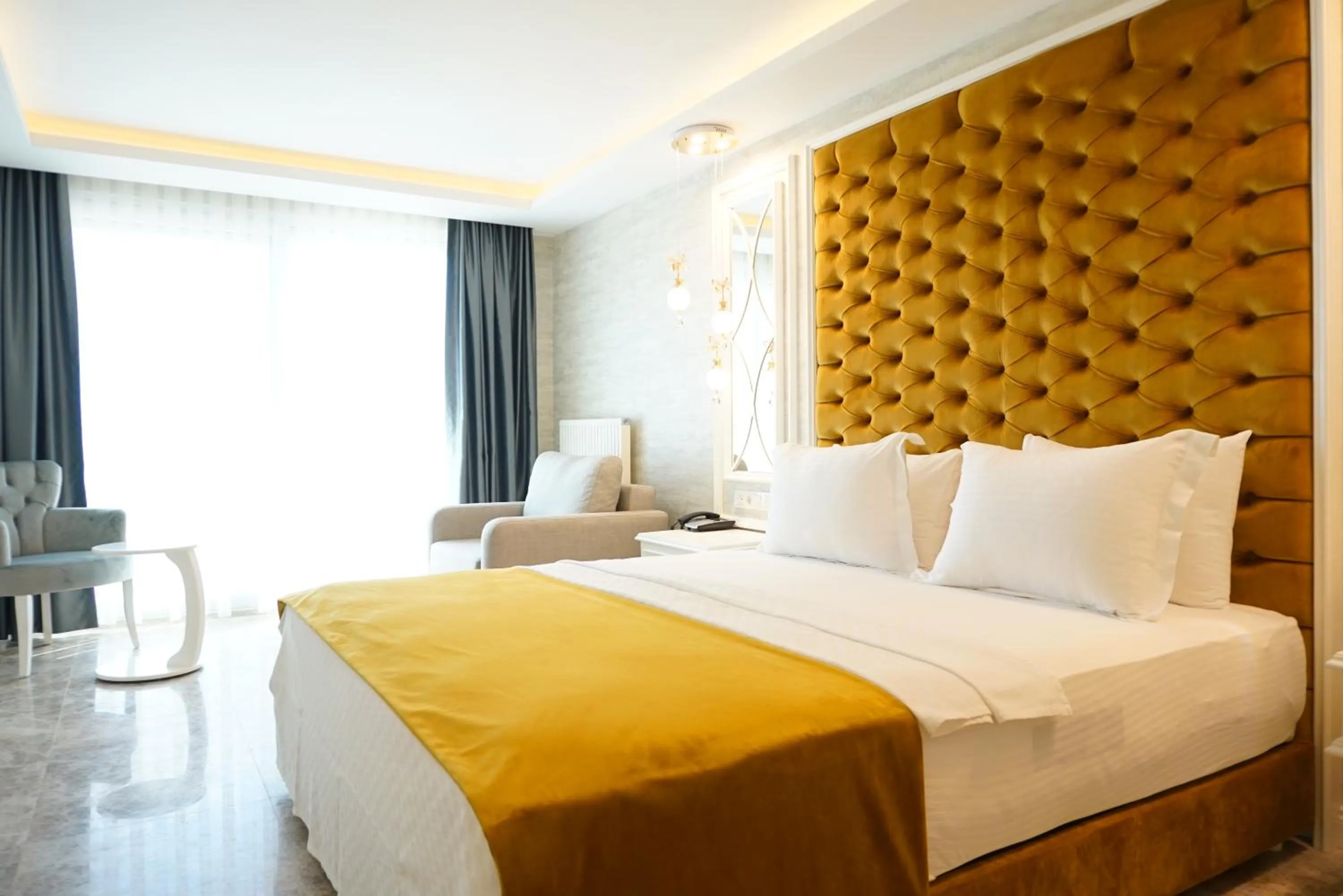 Bed in Kıvrakzade Otel